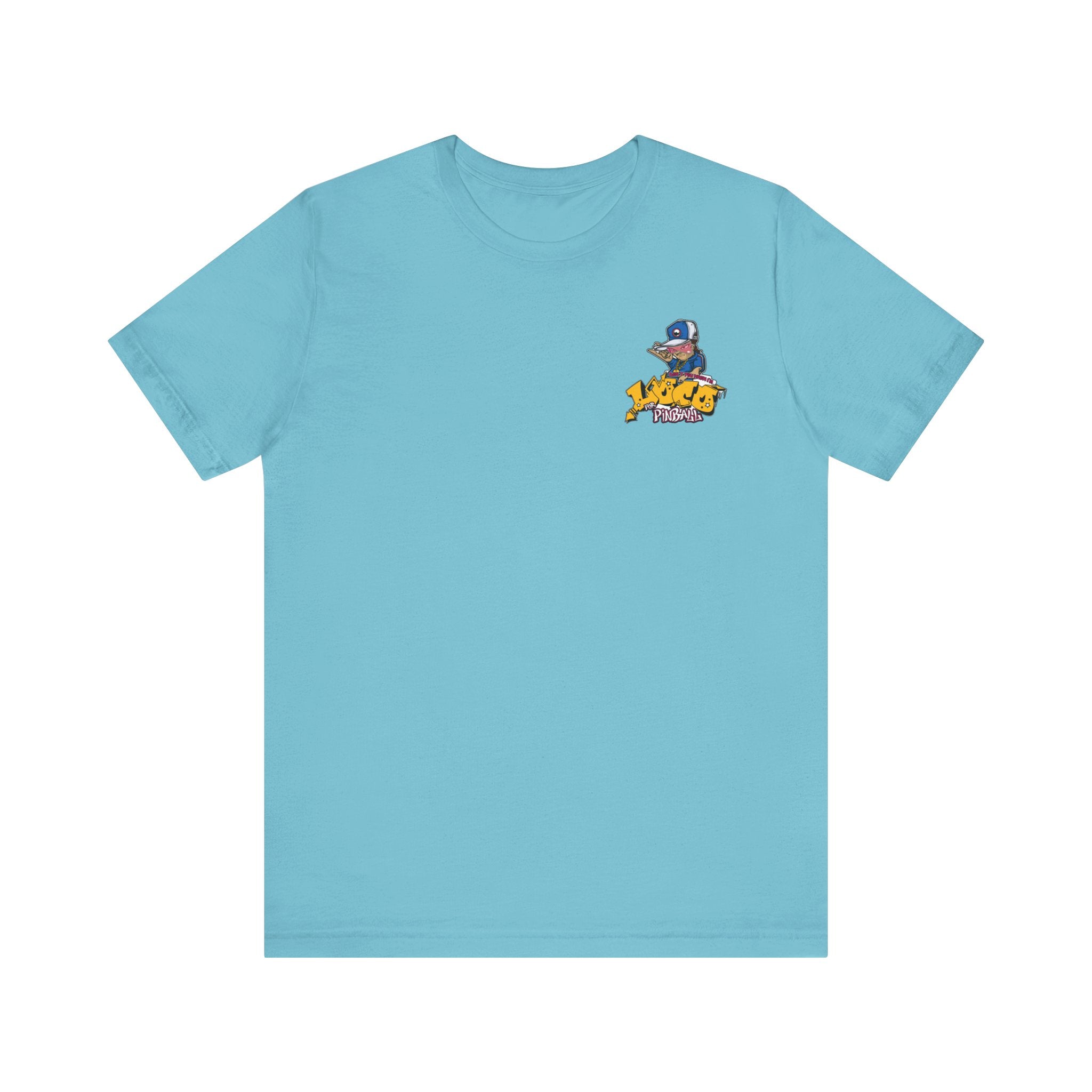 LOCO FOR PINBALL - Front & Back Print Unisex Jersey Short Sleeve Tee