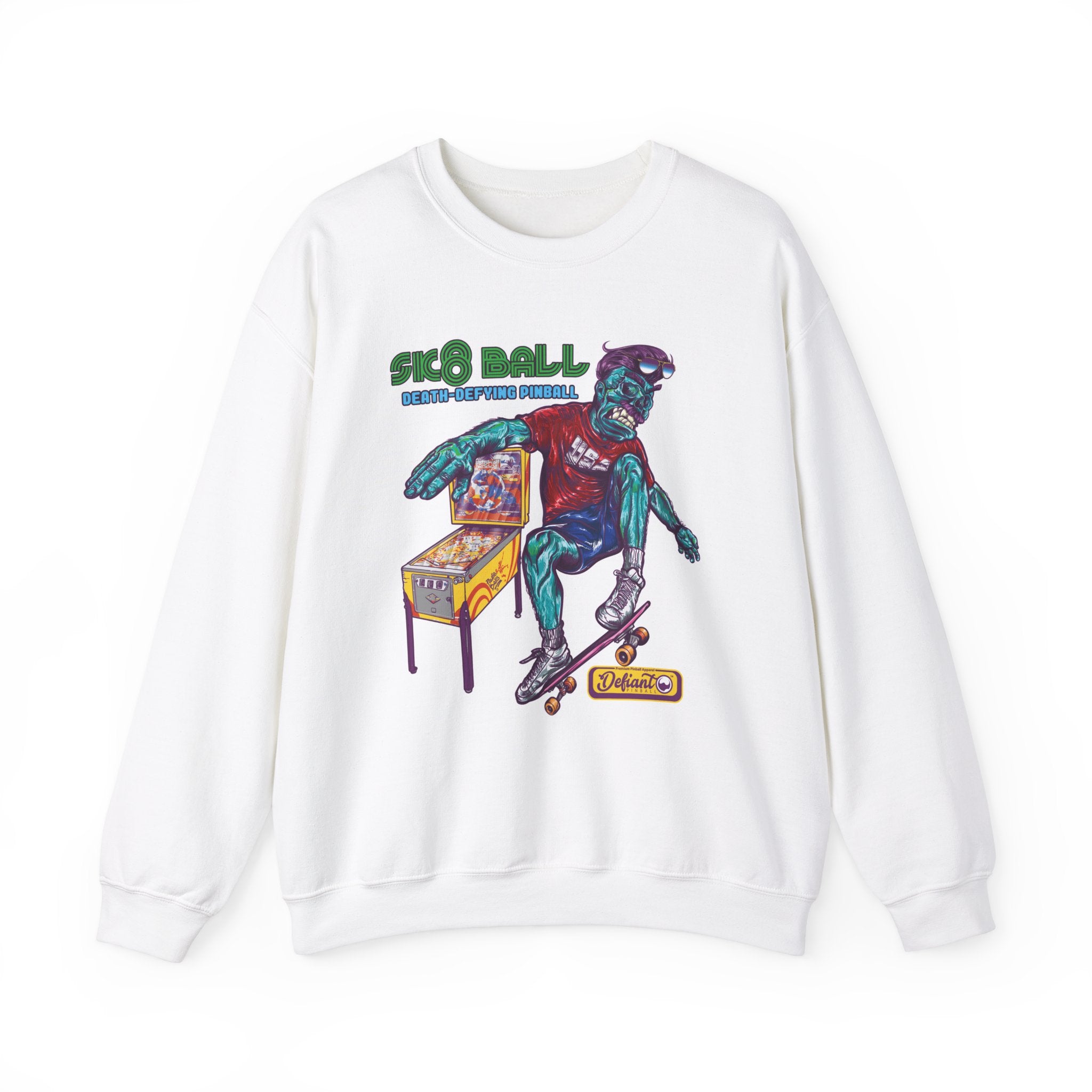 SK8 BALL - Unisex Heavy Blend™ Crewneck Sweatshirt Jumper