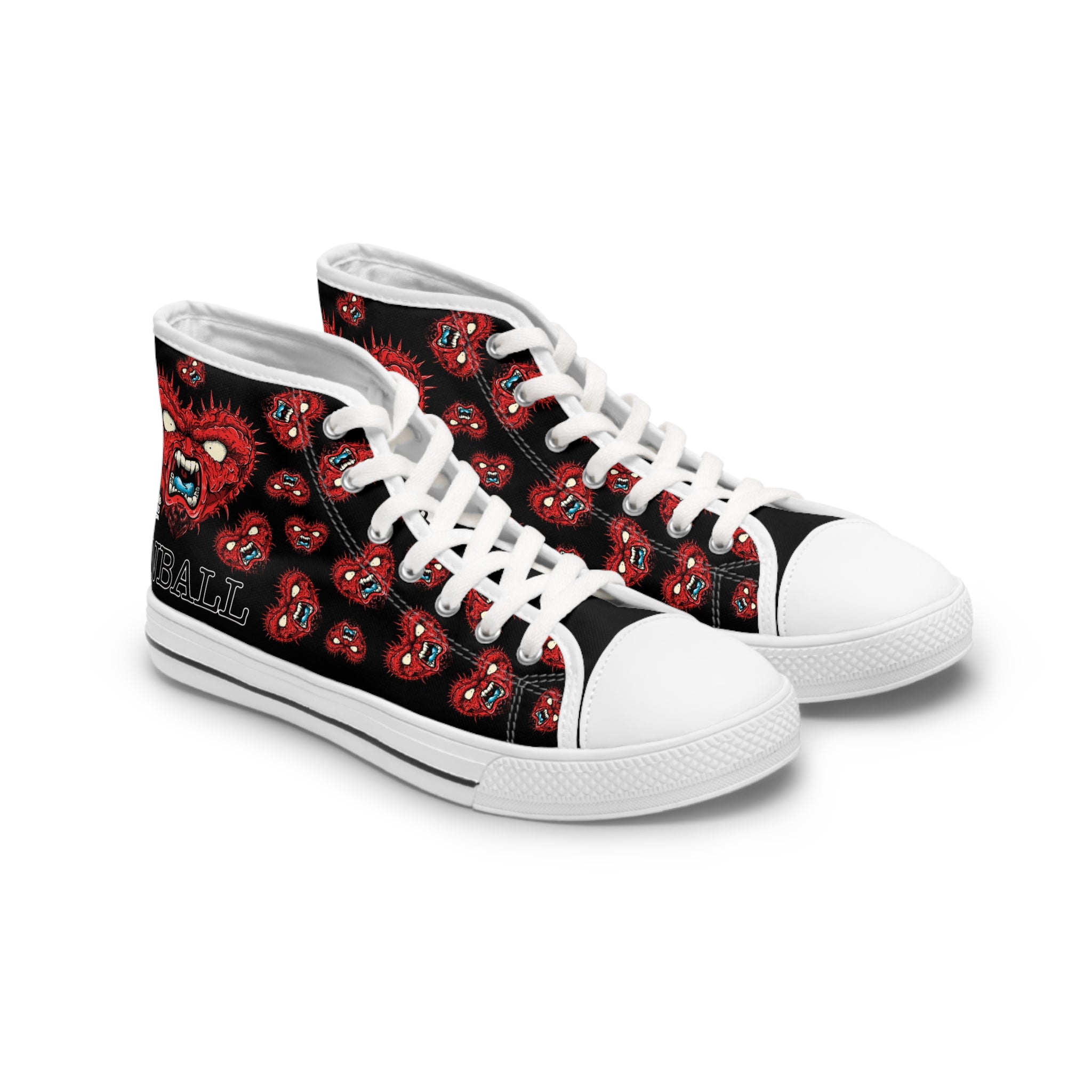 I LOVE PINBALL - Women's High Top Sneakers