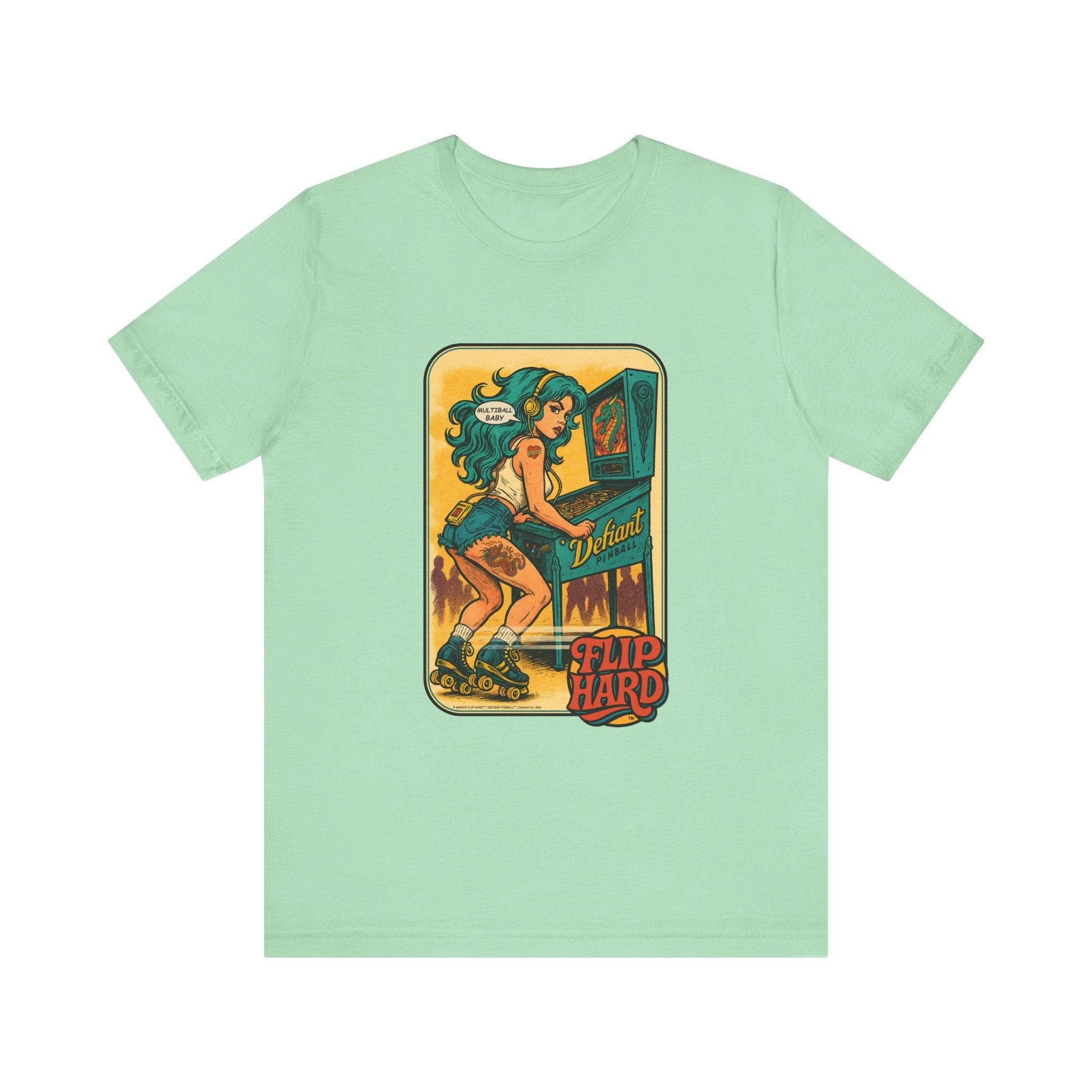 FLIP HARD™ - Unisex Jersey Short Sleeve Tee