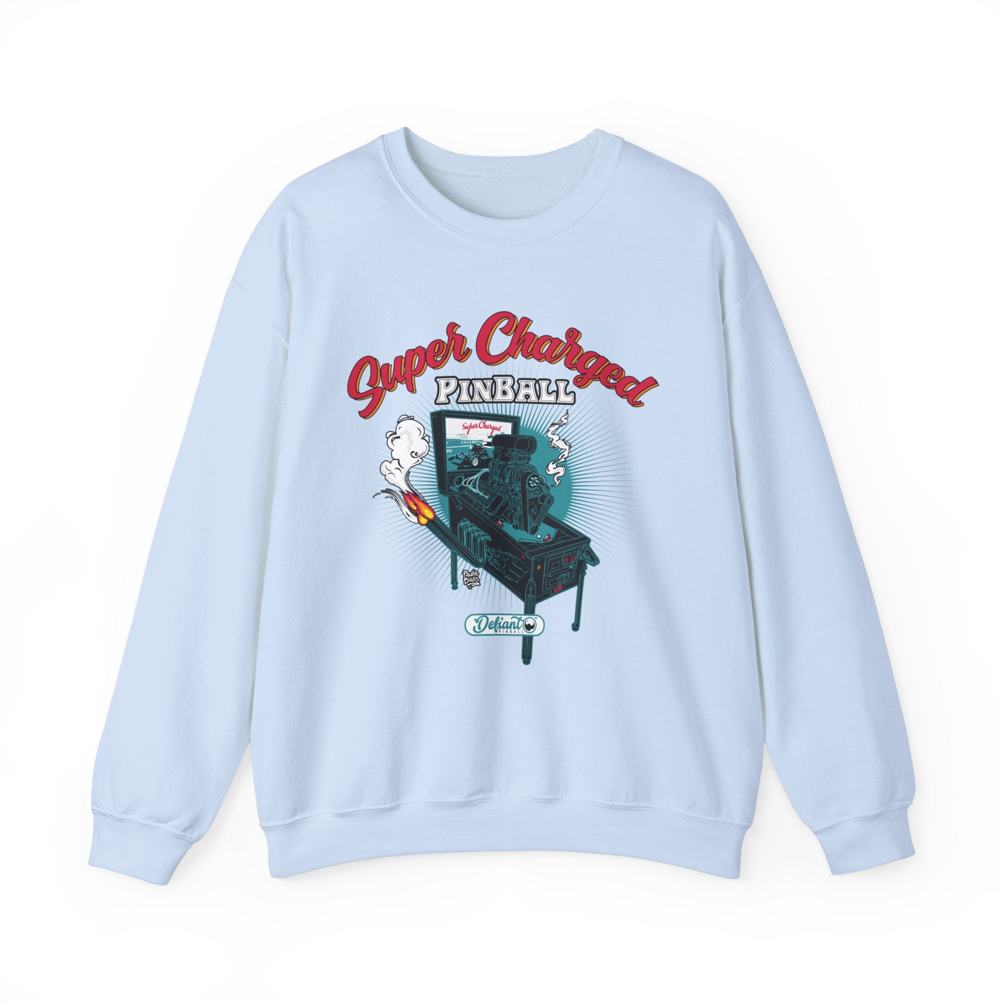 SUPER CHARGED - Unisex Heavy Blend™ Crewneck Sweatshirt Jumper