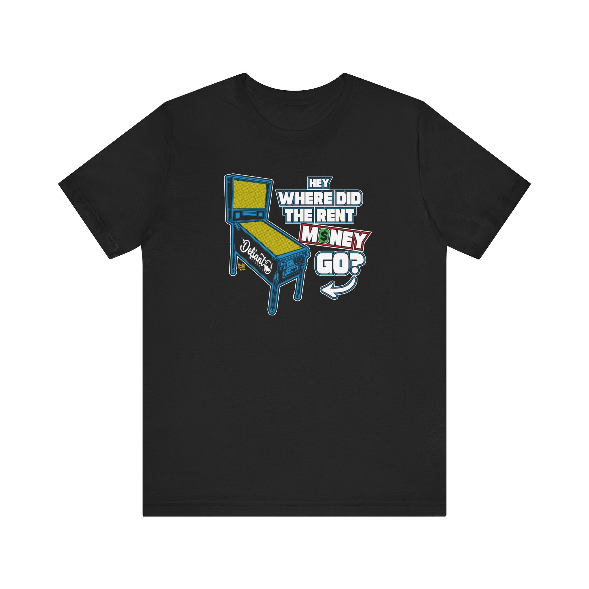 RENT MONEY - Unisex Jersey Short Sleeve Tee