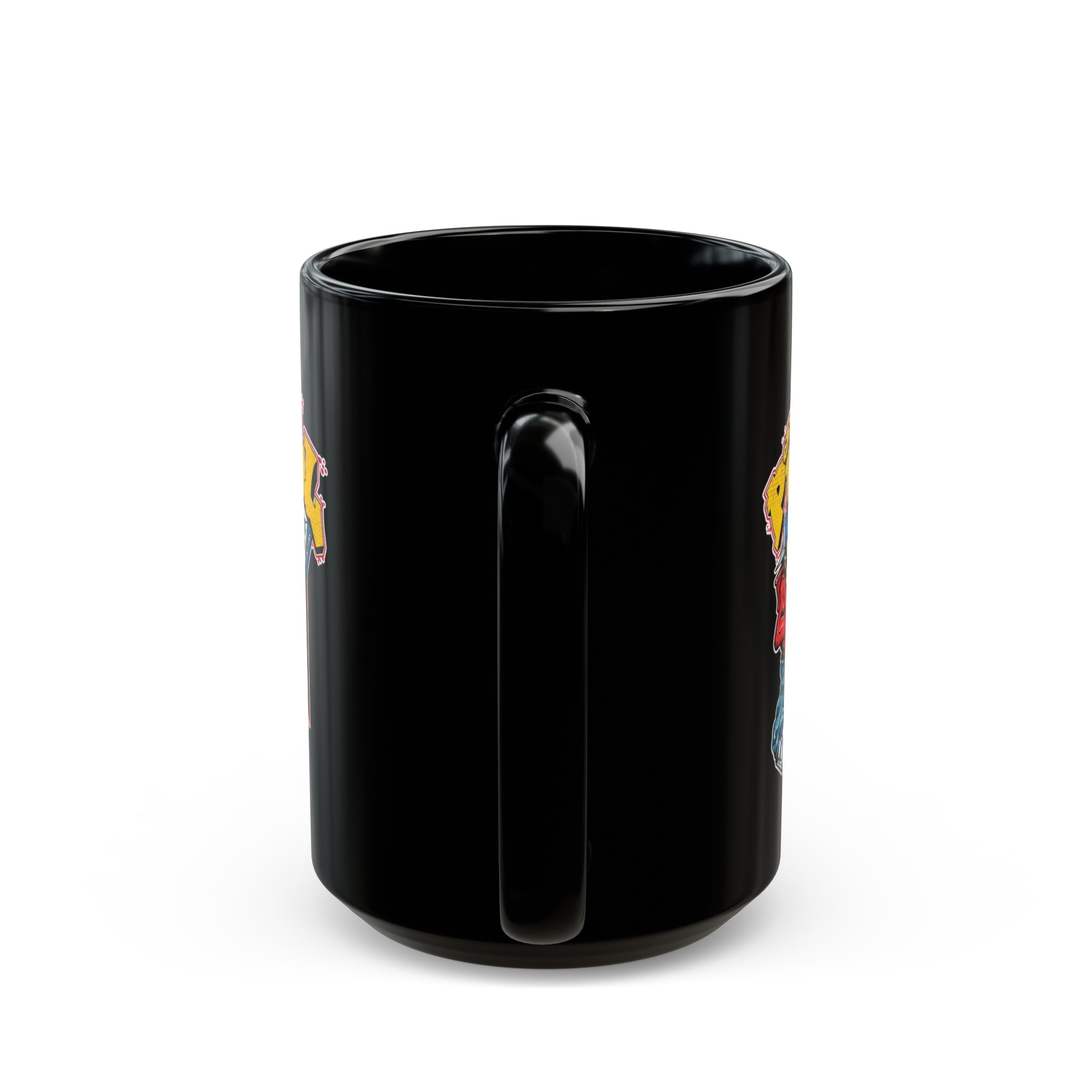 ROCK STEADY PINBALL - Black Mug (11oz, 15oz)