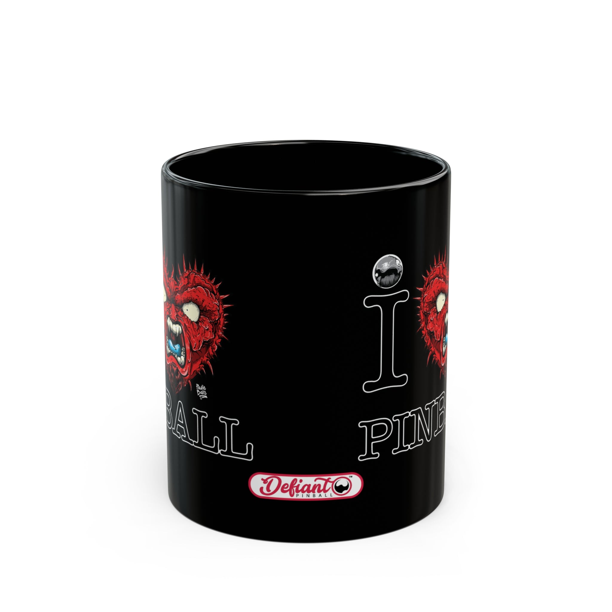 I LOVE PINBALL - Black Mug (11oz, 15oz)