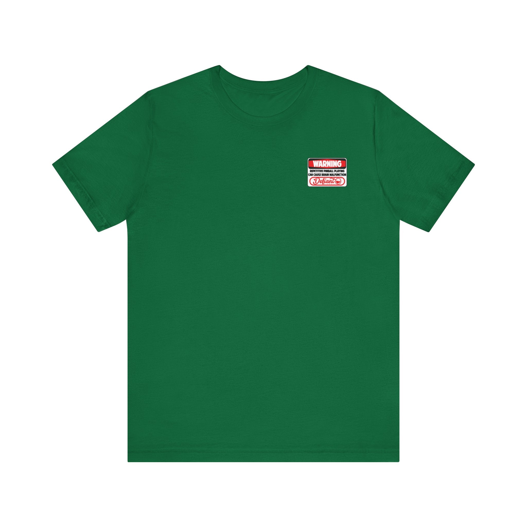 Brain MALFUNCTION - Front & Back Print Unisex Jersey Short Sleeve Tee