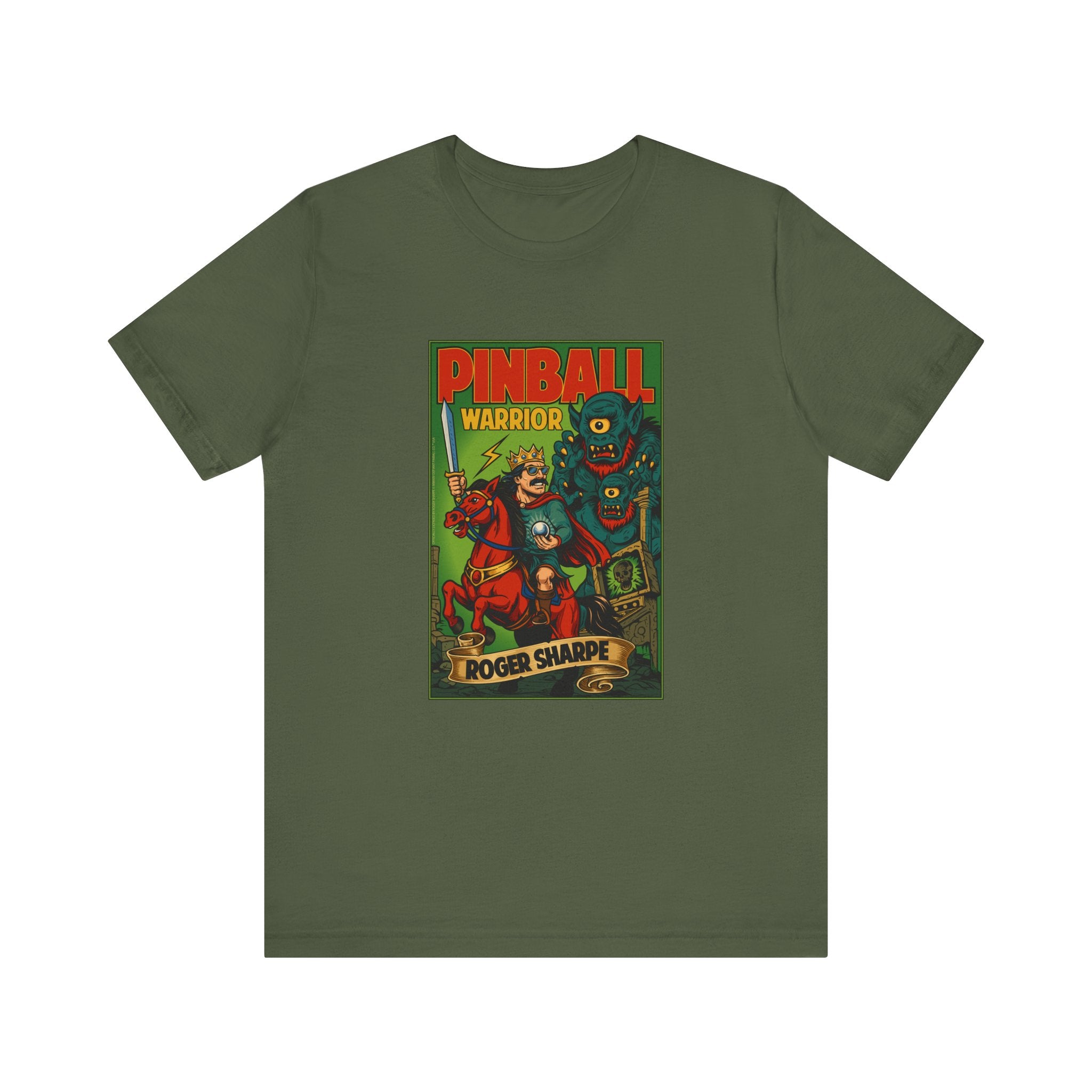 PINBALL WARRIOR - Unisex Jersey Short Sleeve Tee