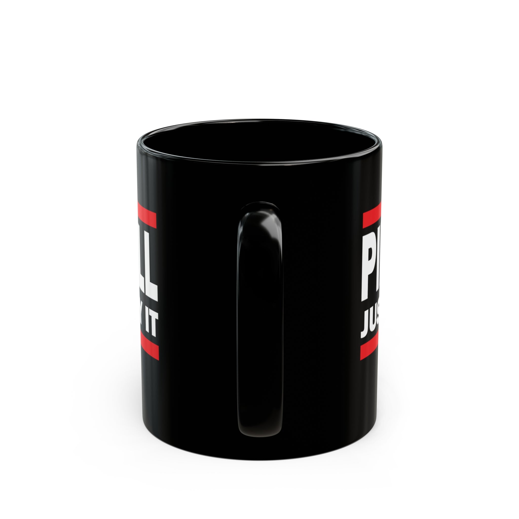 PINBALL JUST PLAY IT Version 2.1 -  Black Mug (11oz, 15oz)