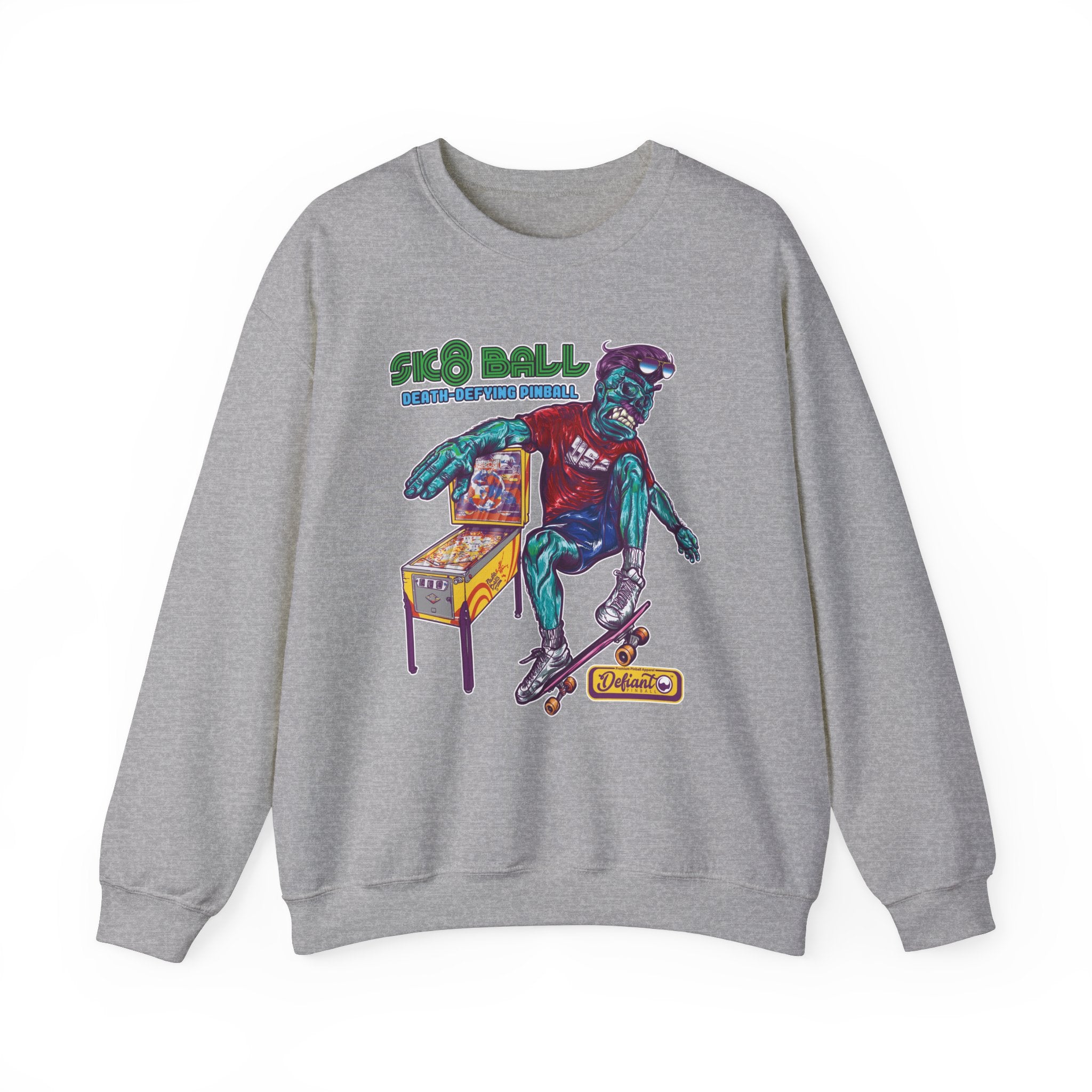 SK8 BALL - Unisex Heavy Blend™ Crewneck Sweatshirt Jumper