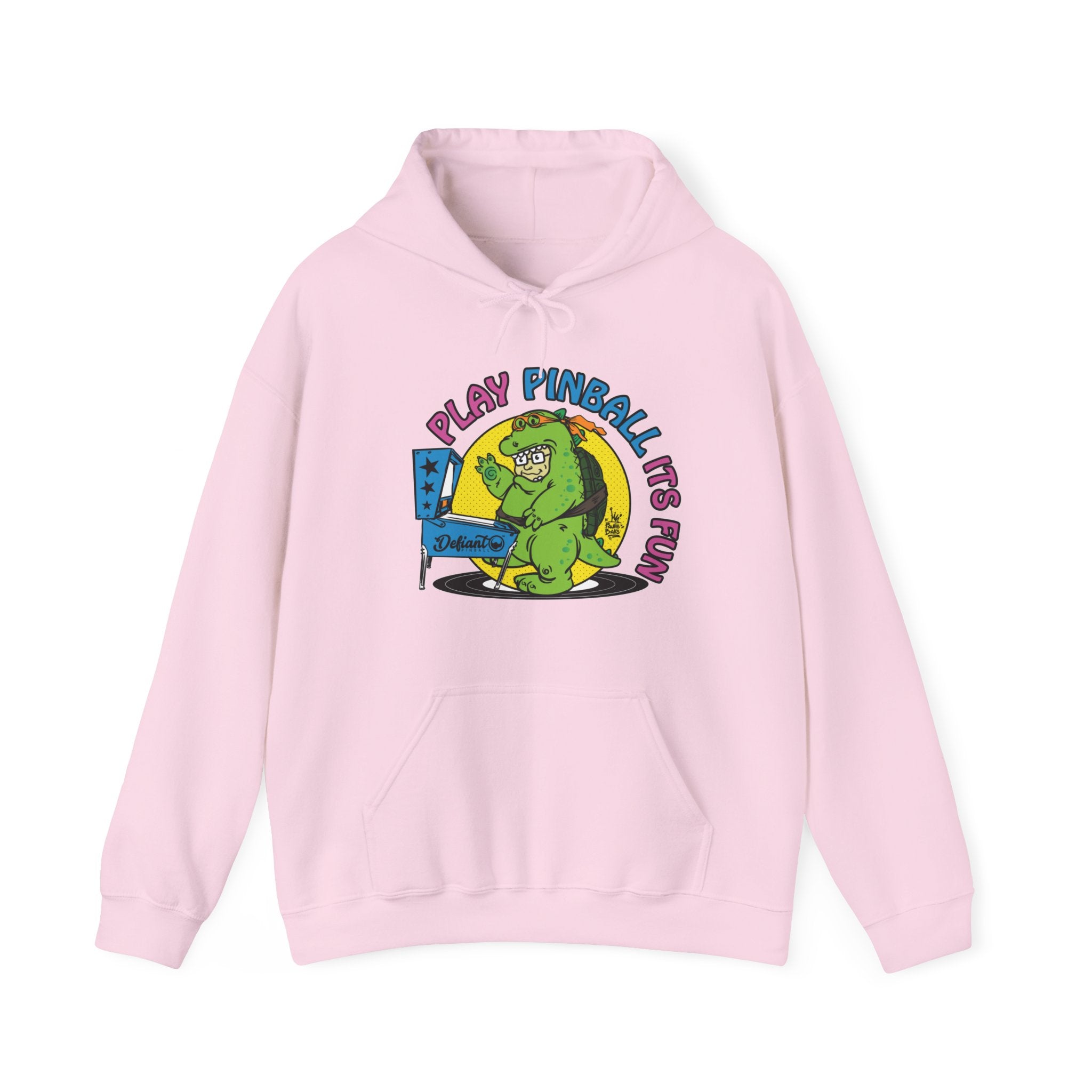 PLAY PINBALL ITS FUN -  Unisex Heavy Blend™ Hooded Sweatshirt