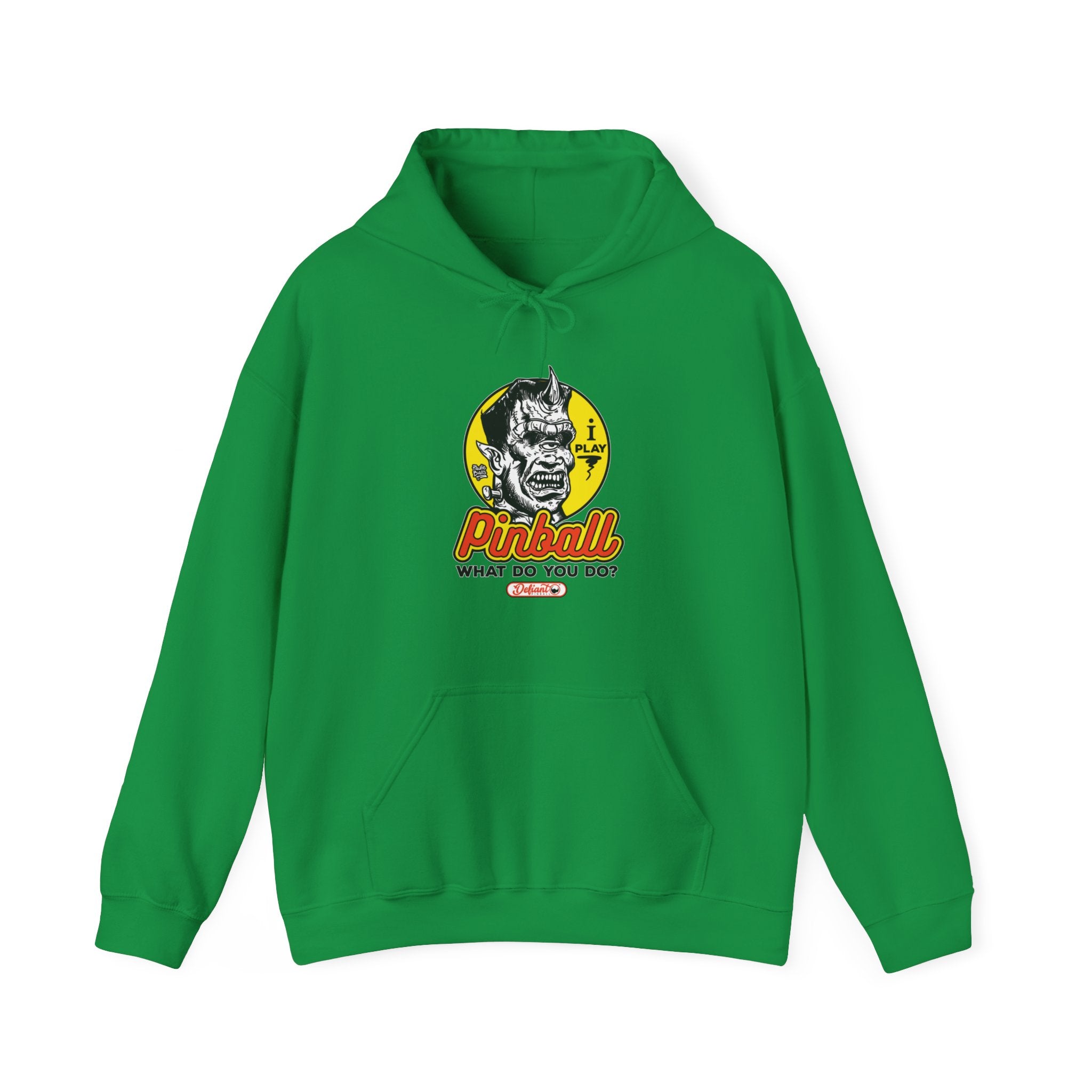 I Play Pinball What Do You Do? - Unisex Heavy Blend™ Hooded Sweatshirt