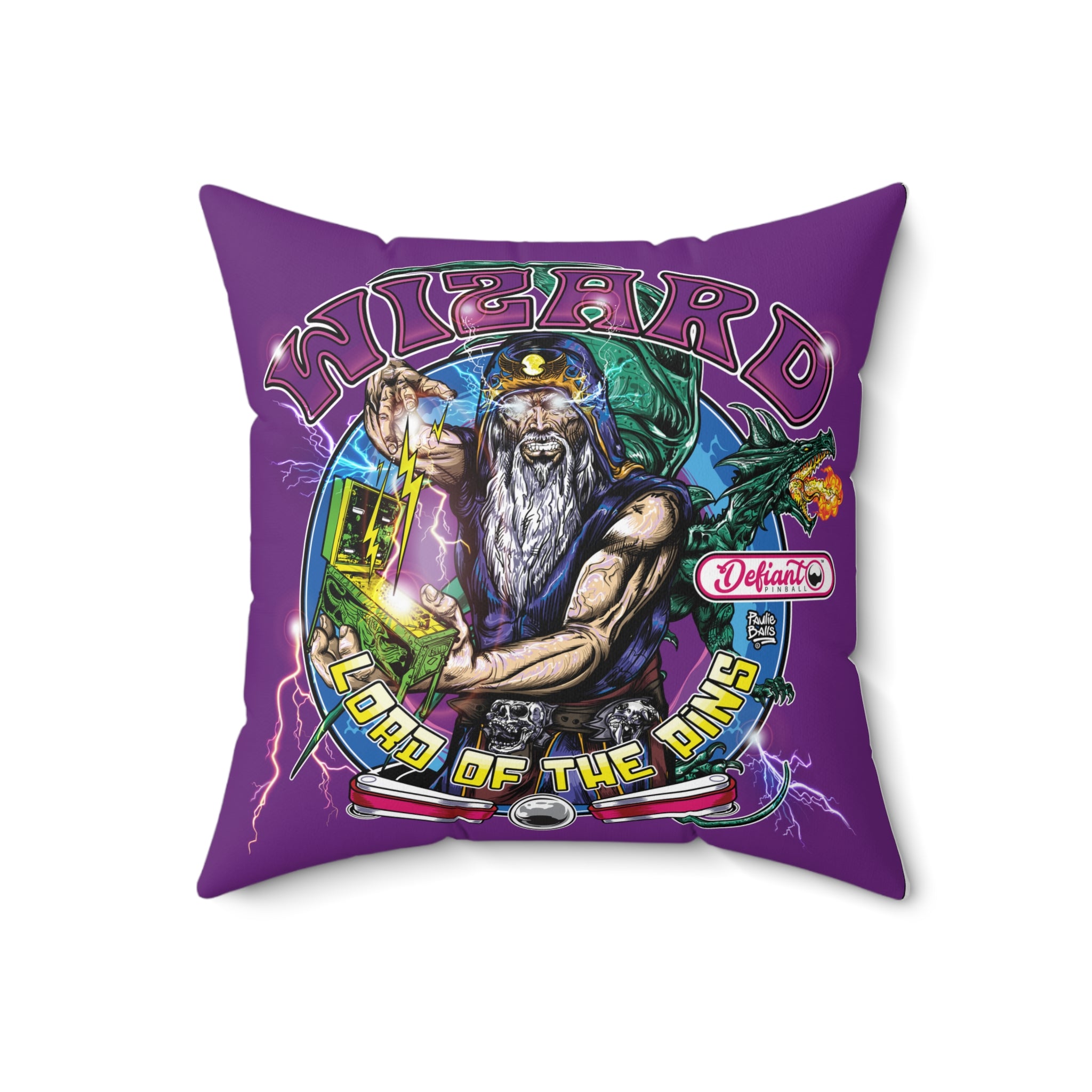 LORD OF THE PINS - Spun Polyester Square Pillow