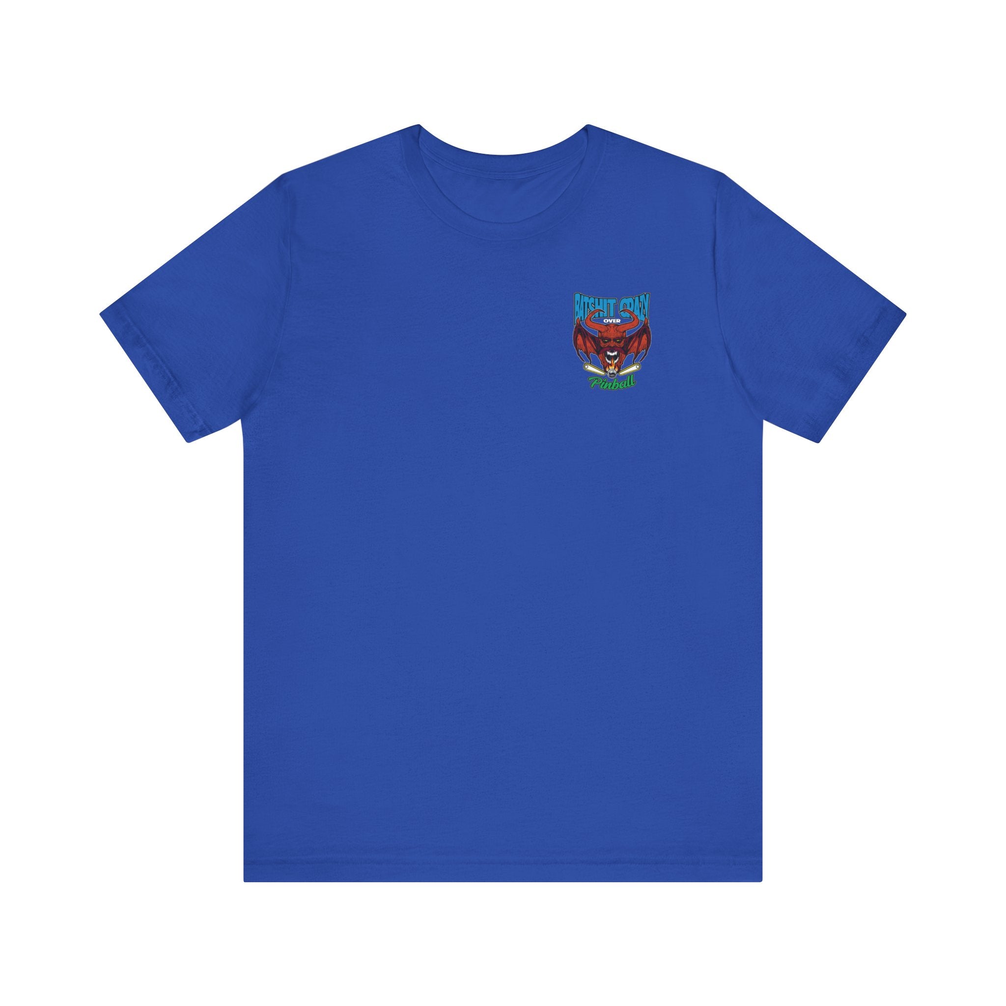 Bat Shit Crazy - Front & Back Print Unisex Jersey Short Sleeve Tee