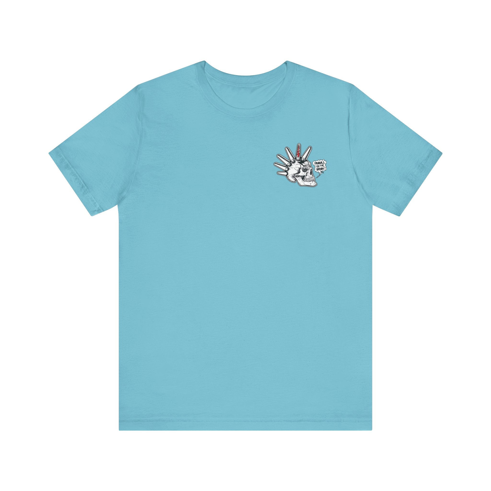 Flipper Head  - Front & Back Print Unisex Jersey Short Sleeve Tee