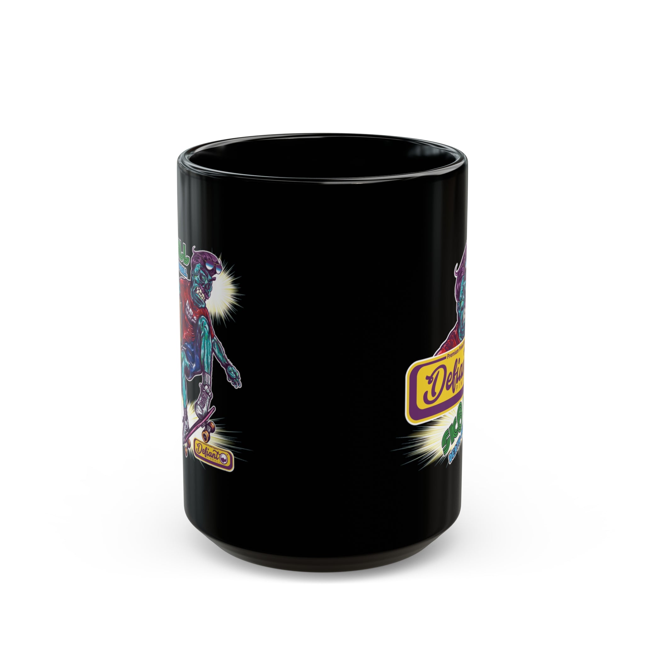 SK8 BALL - Black Mug (11oz, 15oz)