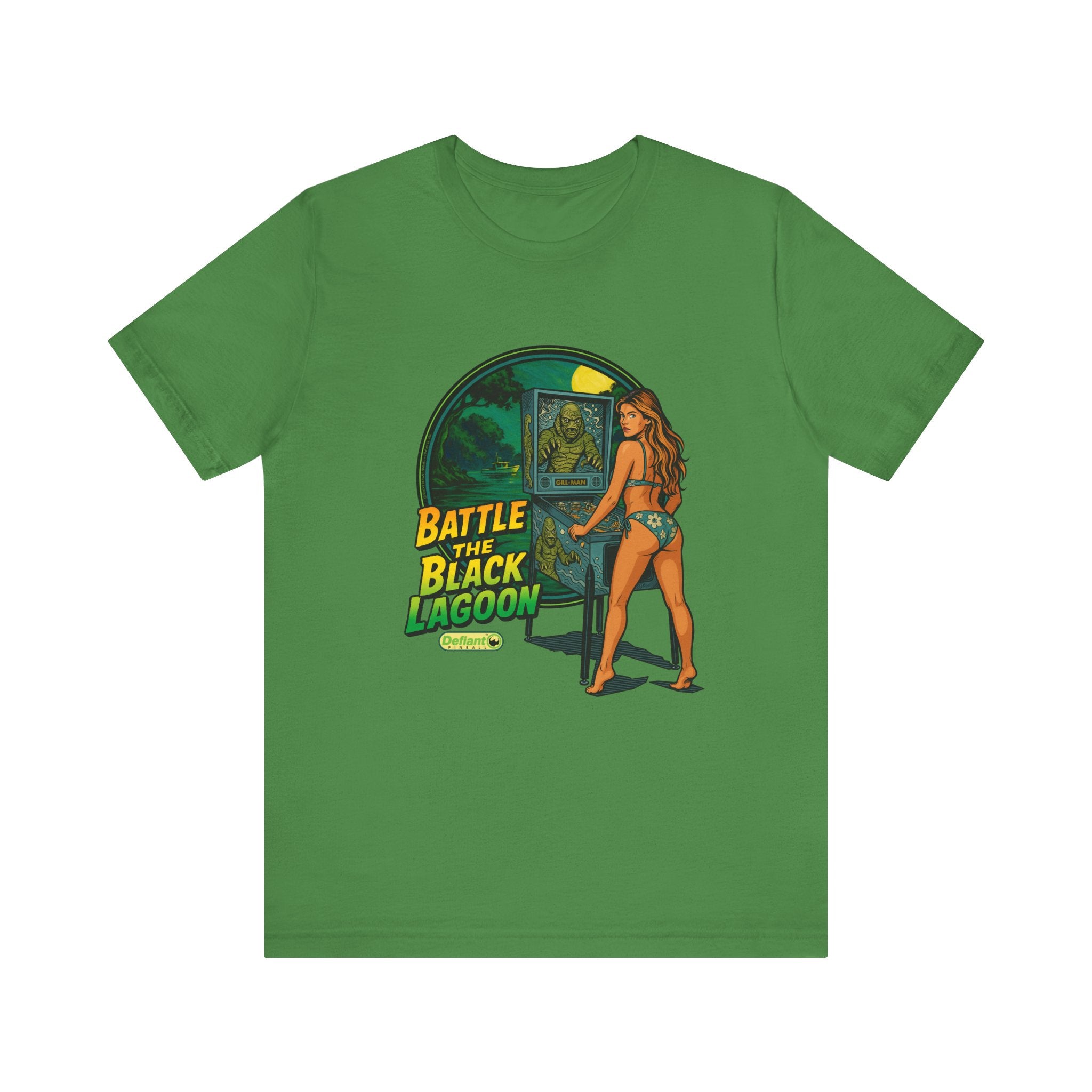 Battle the Black Lagoon - Unisex Jersey Short Sleeve Tee