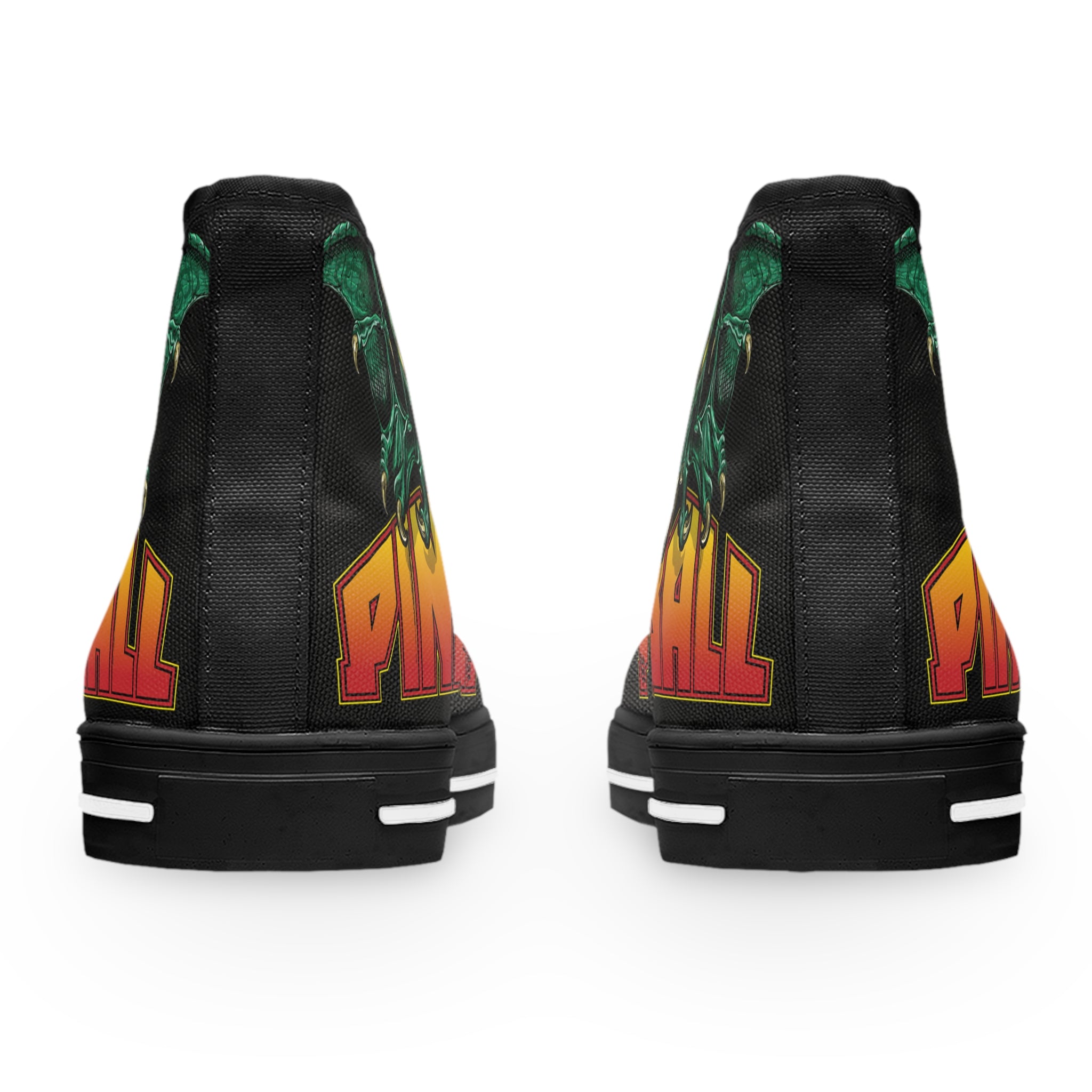 PINBALL GIVES YOU WINGS - Women's High Top Sneakers