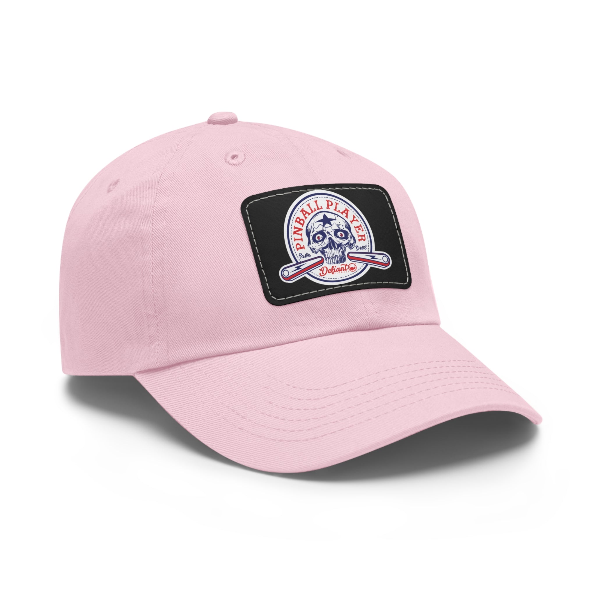 SNEAKY PLAYER - Dad Hat with Leather Patch (Rectangle)