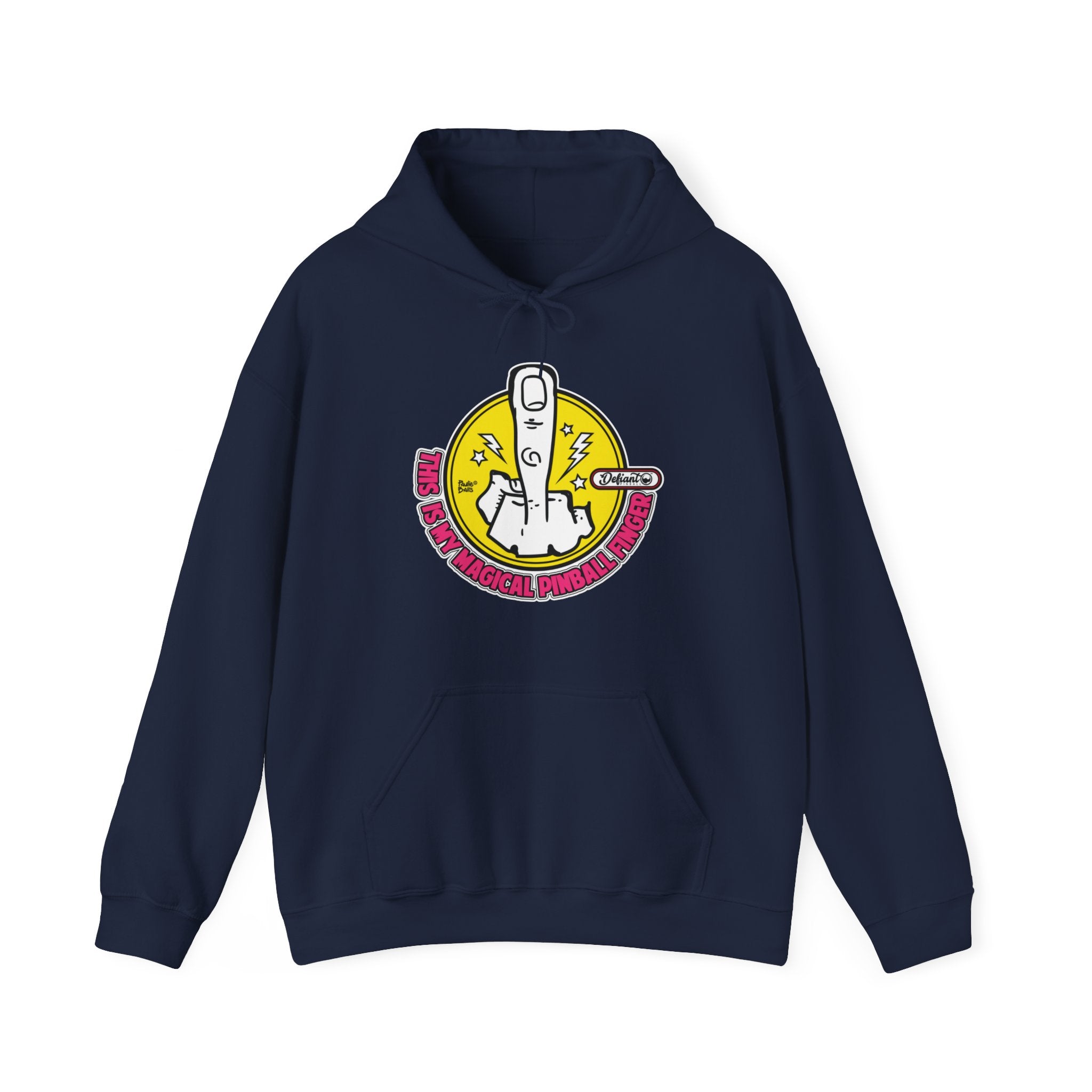 MAGICAL PINBALL FINGER - Unisex Heavy Blend™ Hooded Sweatshirt