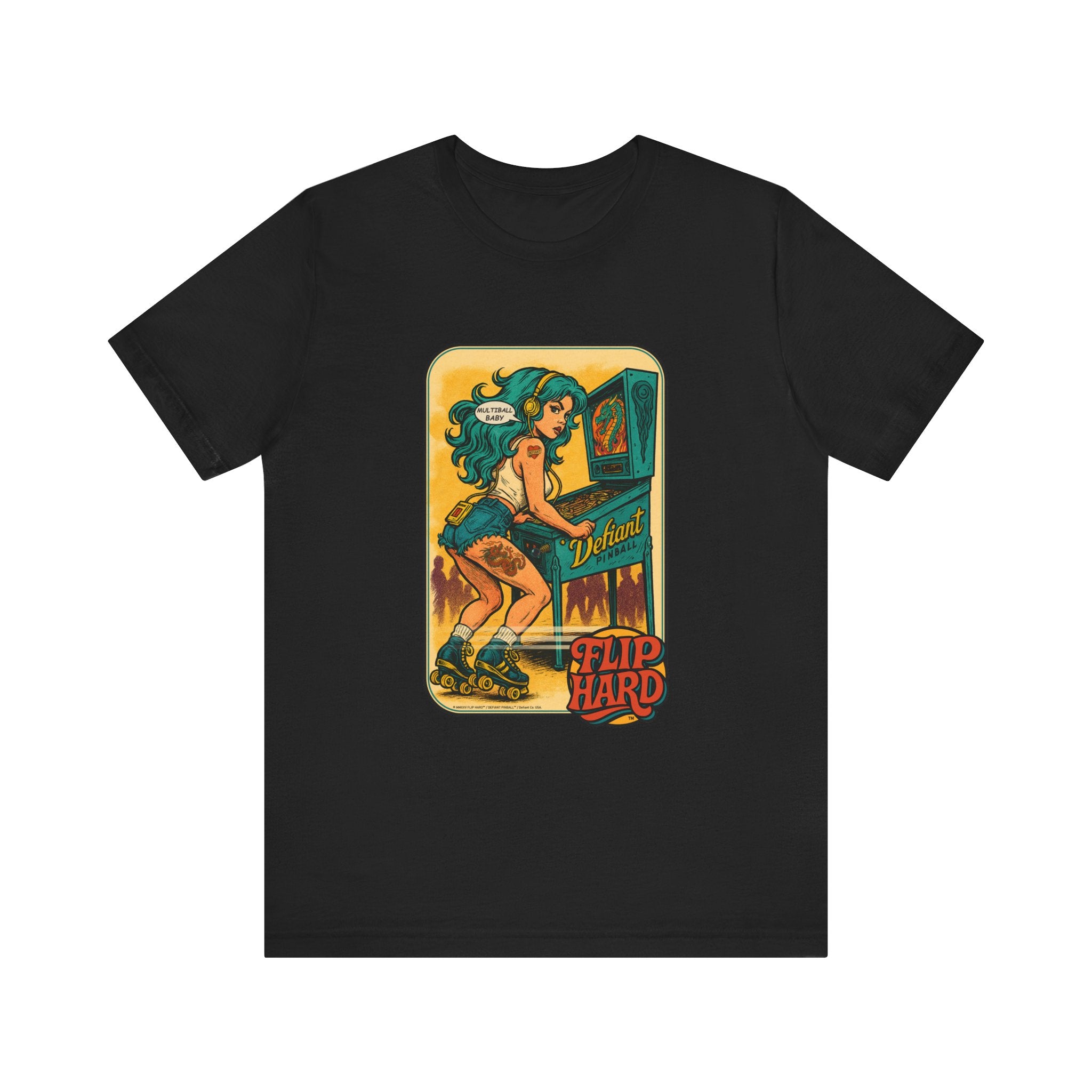 FLIP HARD™ - Unisex Jersey Short Sleeve Tee