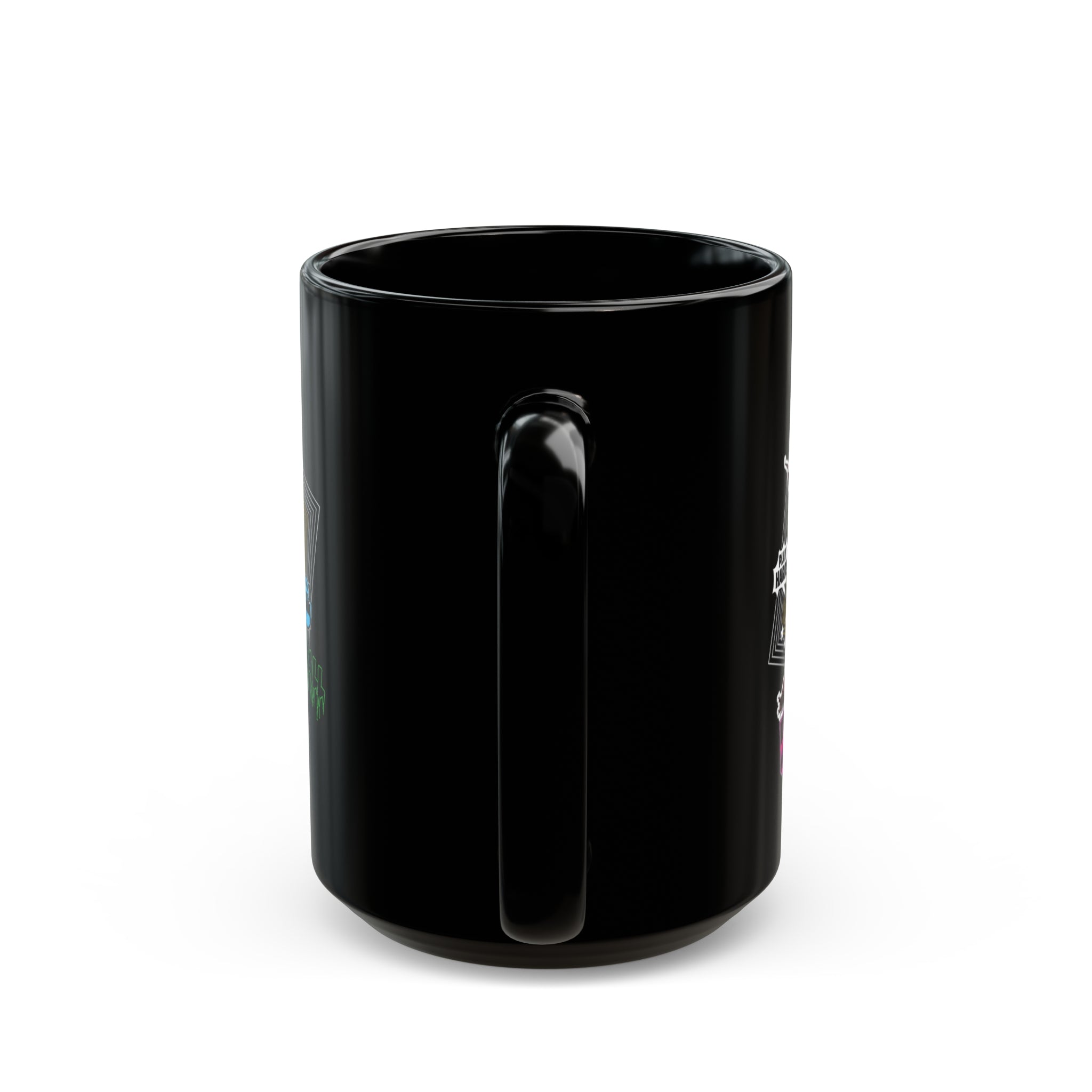 PINBALL ROCKS - Black Mug (11oz, 15oz)