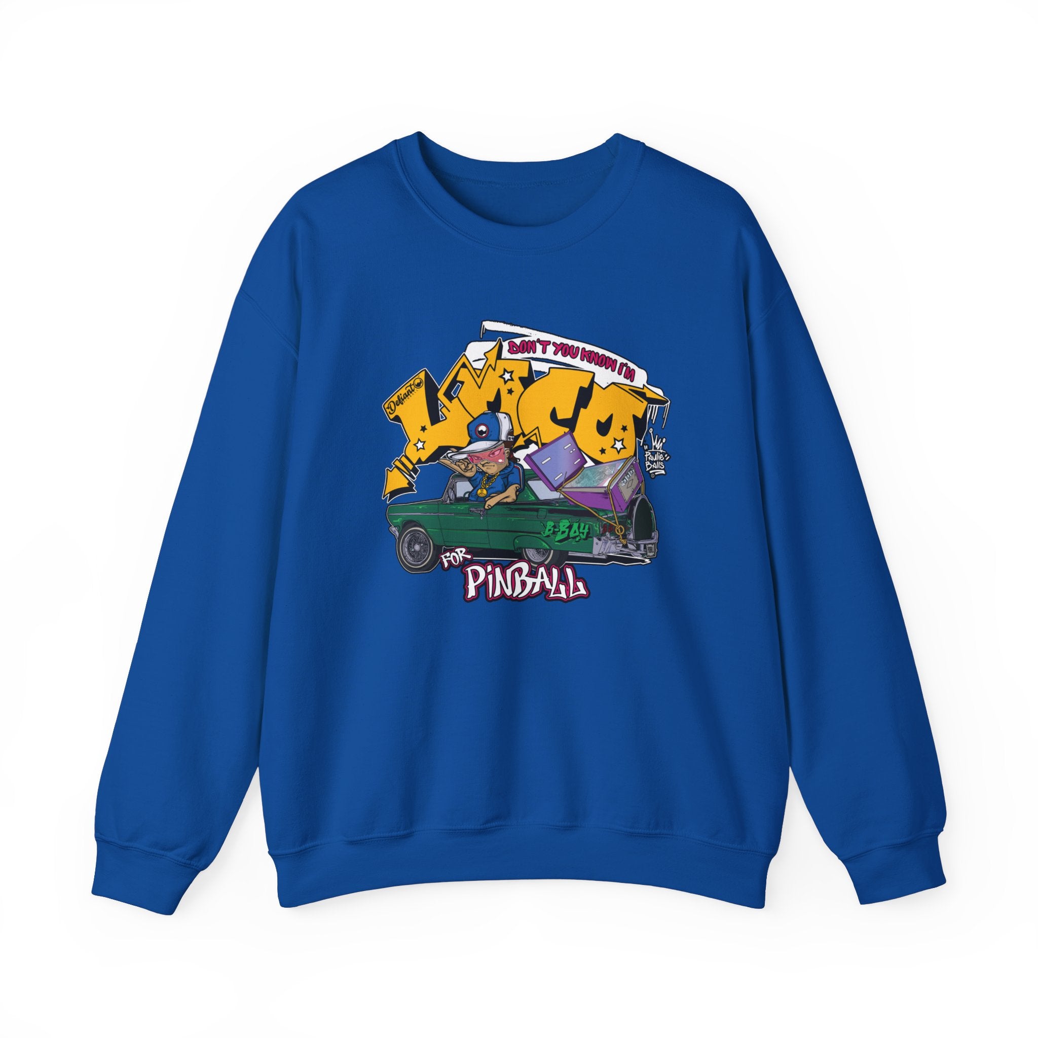 LOCO FOR PINBALL - Unisex Heavy Blend™ Crewneck Sweatshirt Jumper