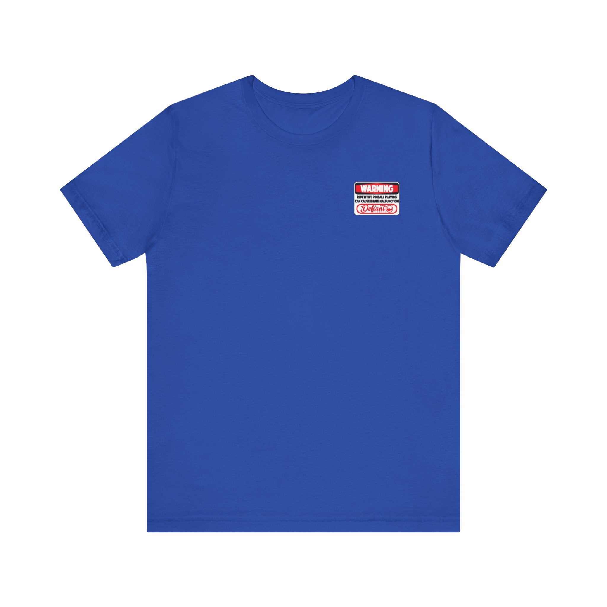 Brain MALFUNCTION - Front & Back Print Unisex Jersey Short Sleeve Tee