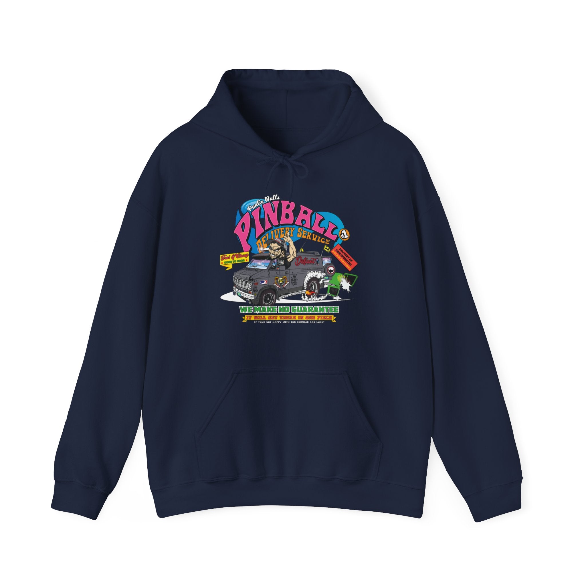 Pinball Delivery No Guarantee - Unisex Heavy Blend™ Hooded Sweatshirt