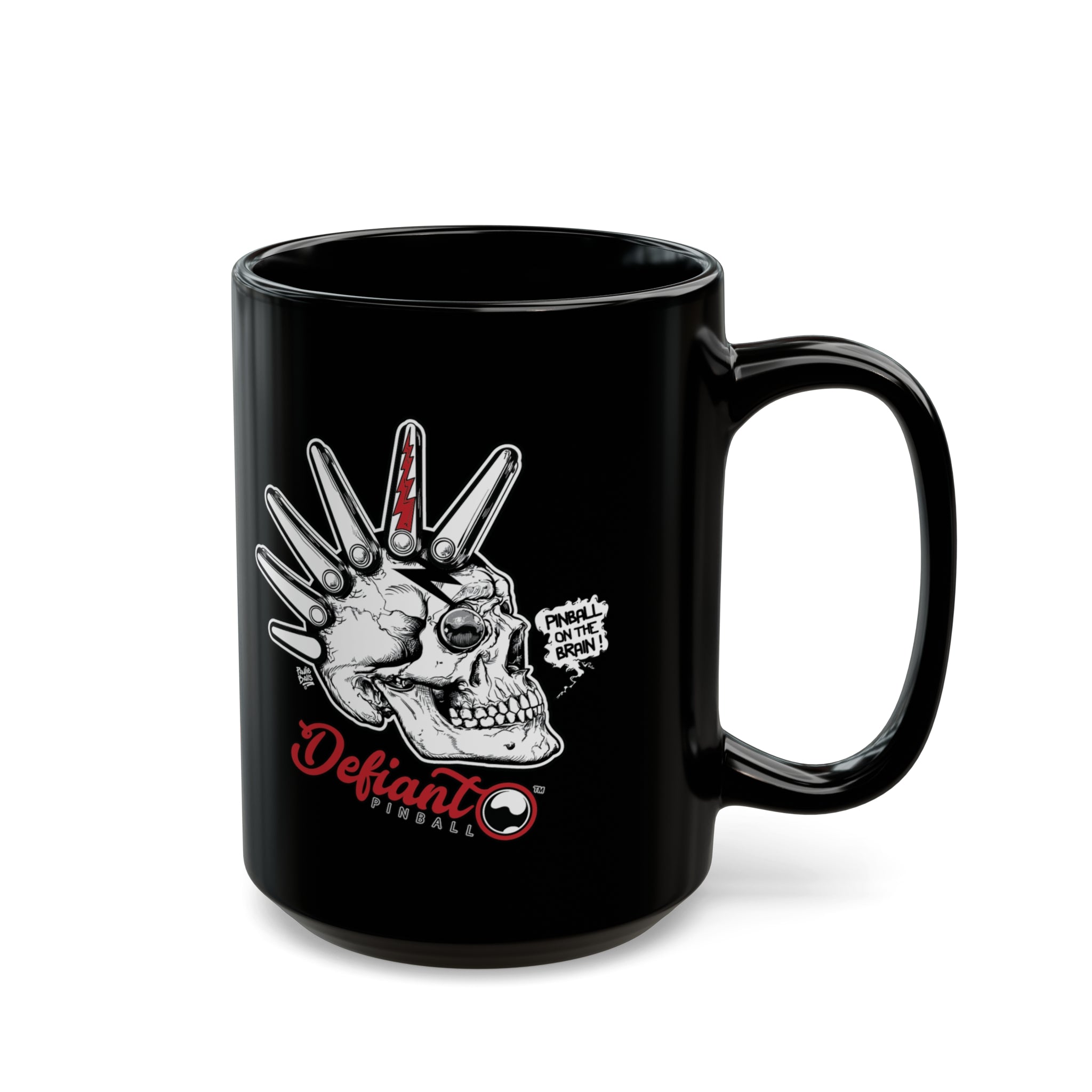Flipper Head - Black Mug (11oz, 15oz)