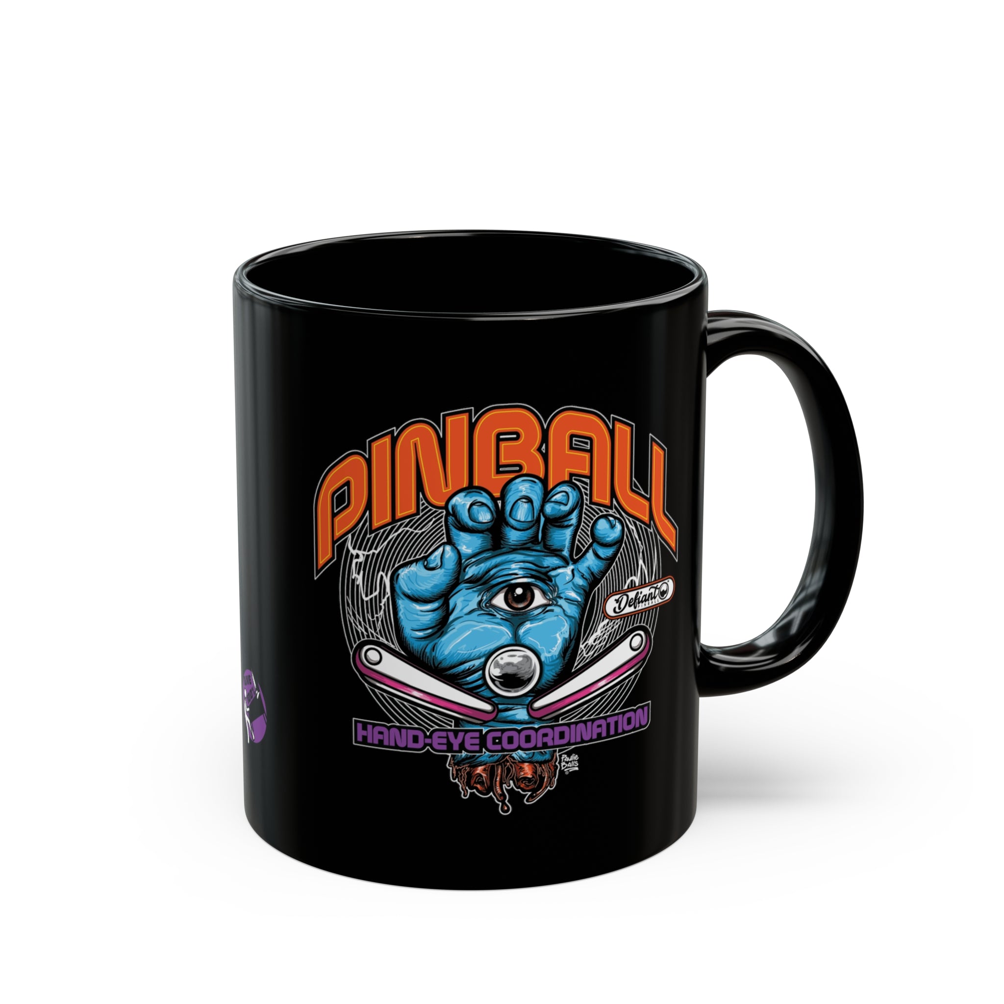 HAND - EYE COORDINATION -  Black Mug (11oz, 15oz)