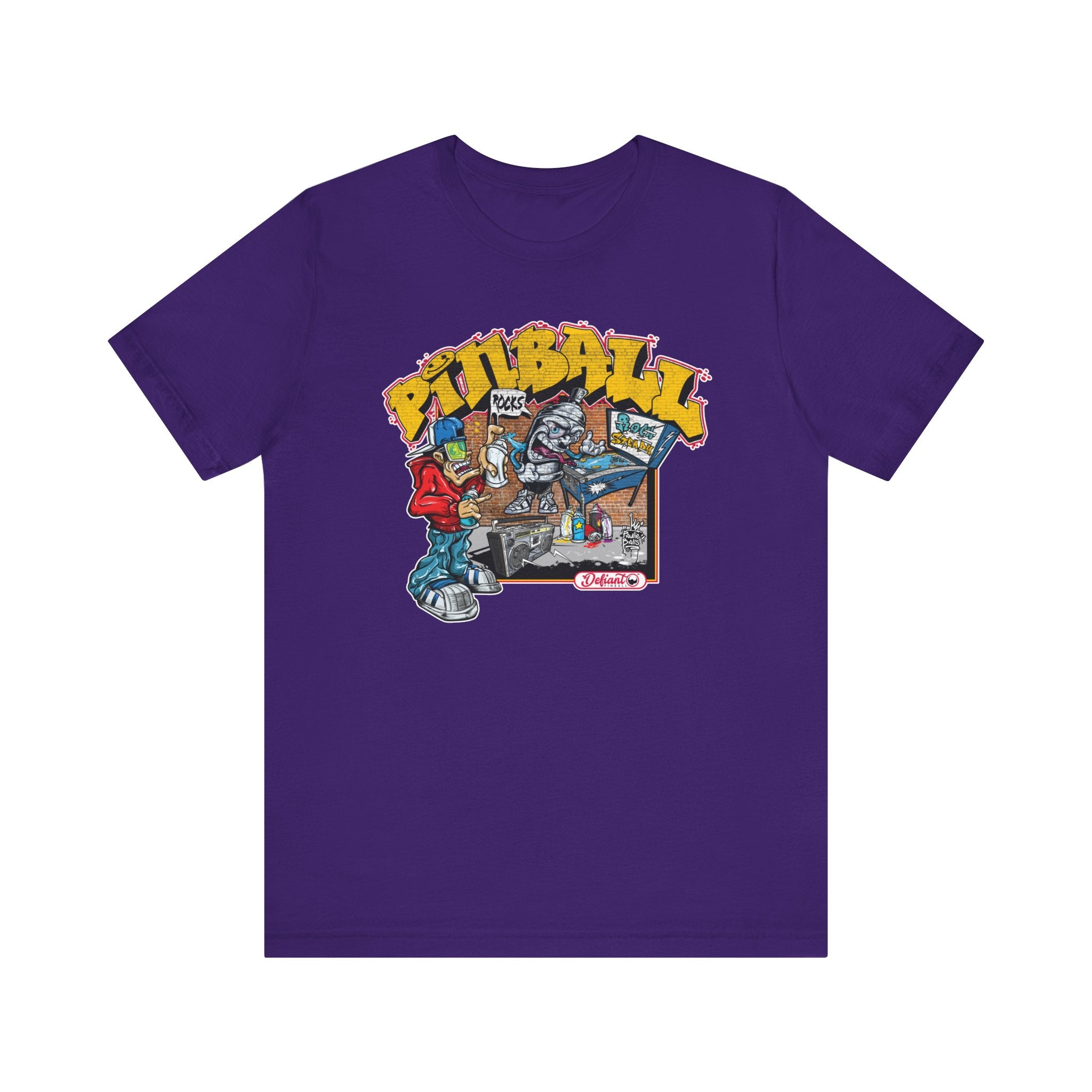ROCK STEADY PINBALL - Unisex Jersey Short Sleeve Tee