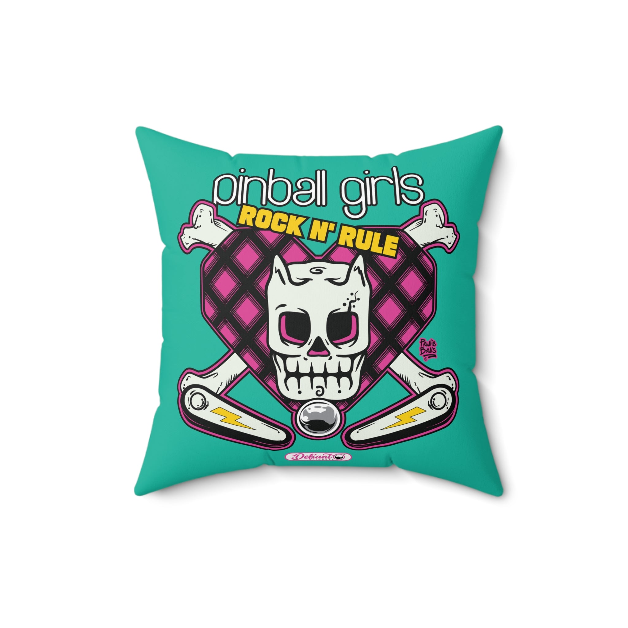 Champion Heart - Spun Polyester Square Pillow