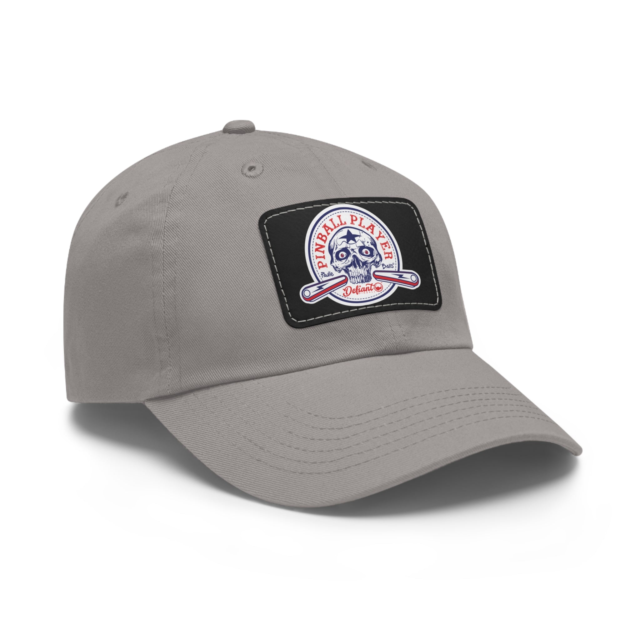 SNEAKY PLAYER - Dad Hat with Leather Patch (Rectangle)