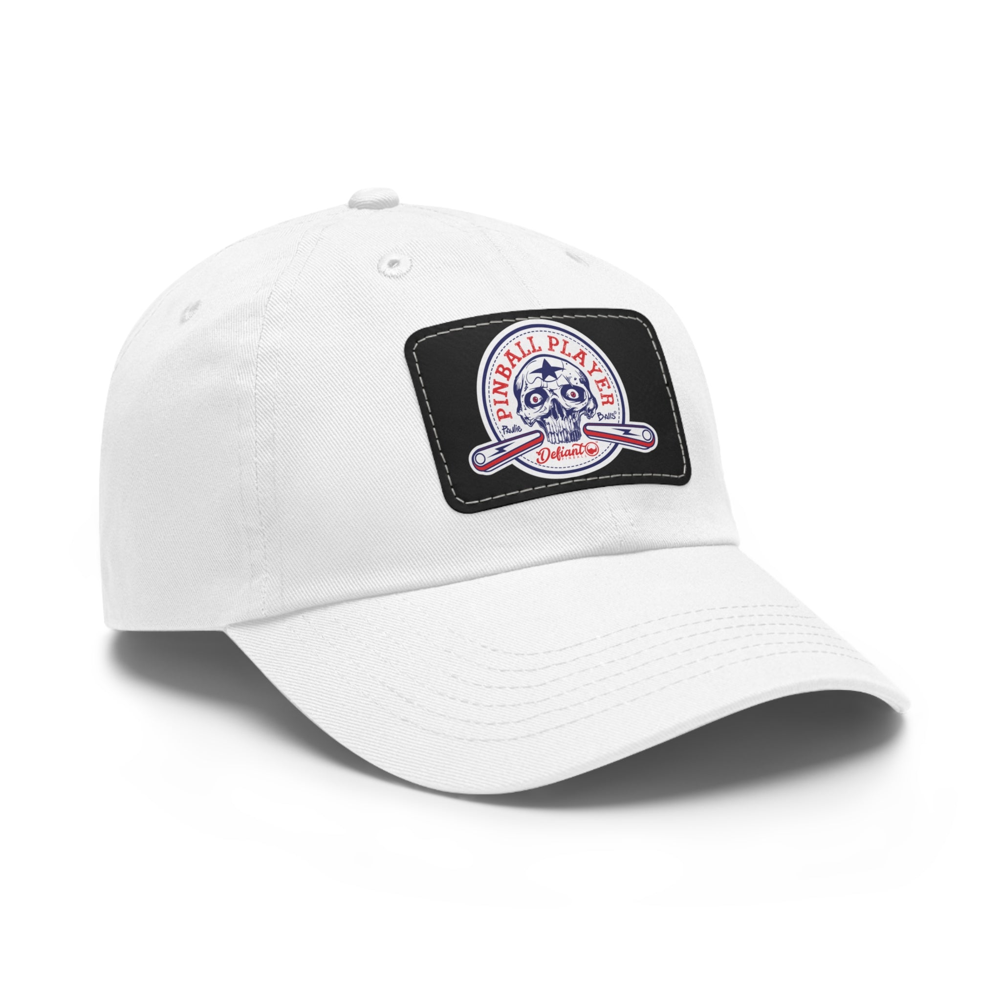 SNEAKY PLAYER - Dad Hat with Leather Patch (Rectangle)