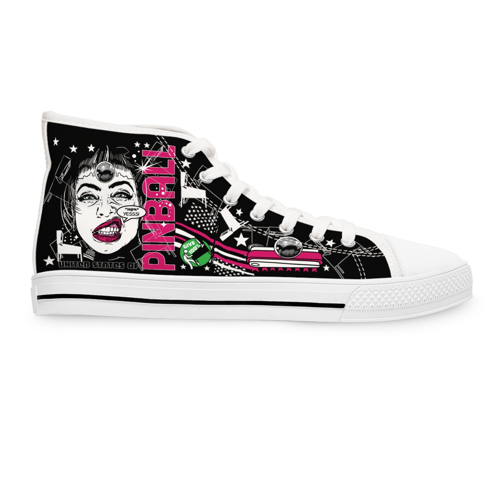 THE FACE - Women's High Top Sneakers