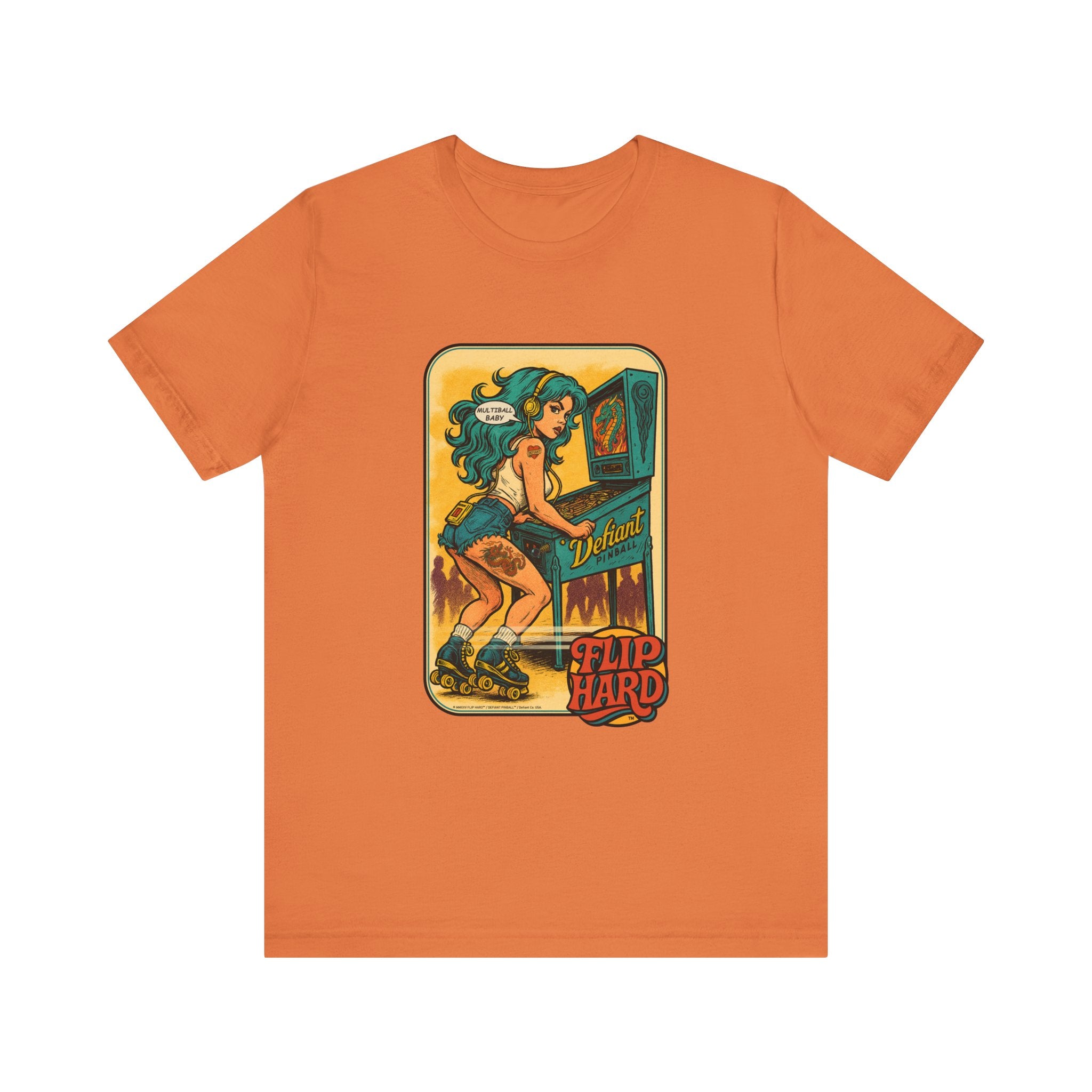 FLIP HARD™ - Unisex Jersey Short Sleeve Tee