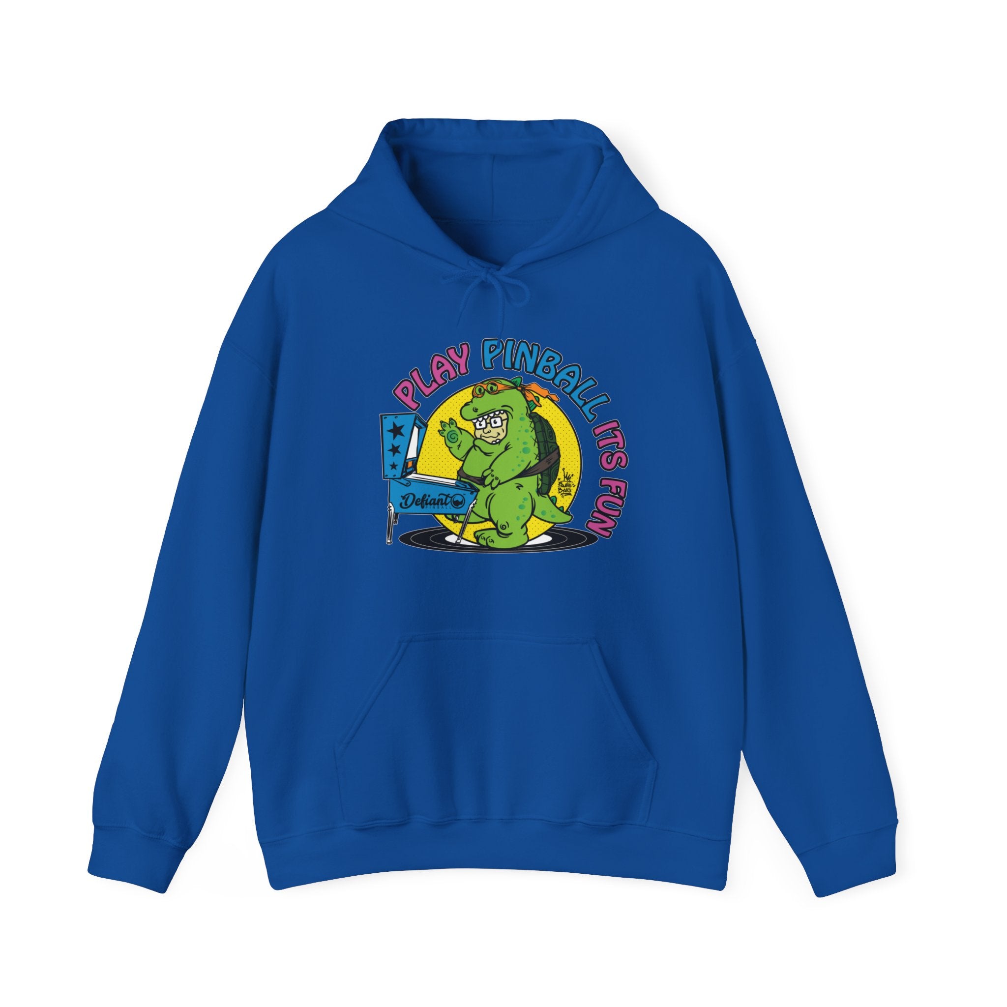 PLAY PINBALL ITS FUN -  Unisex Heavy Blend™ Hooded Sweatshirt
