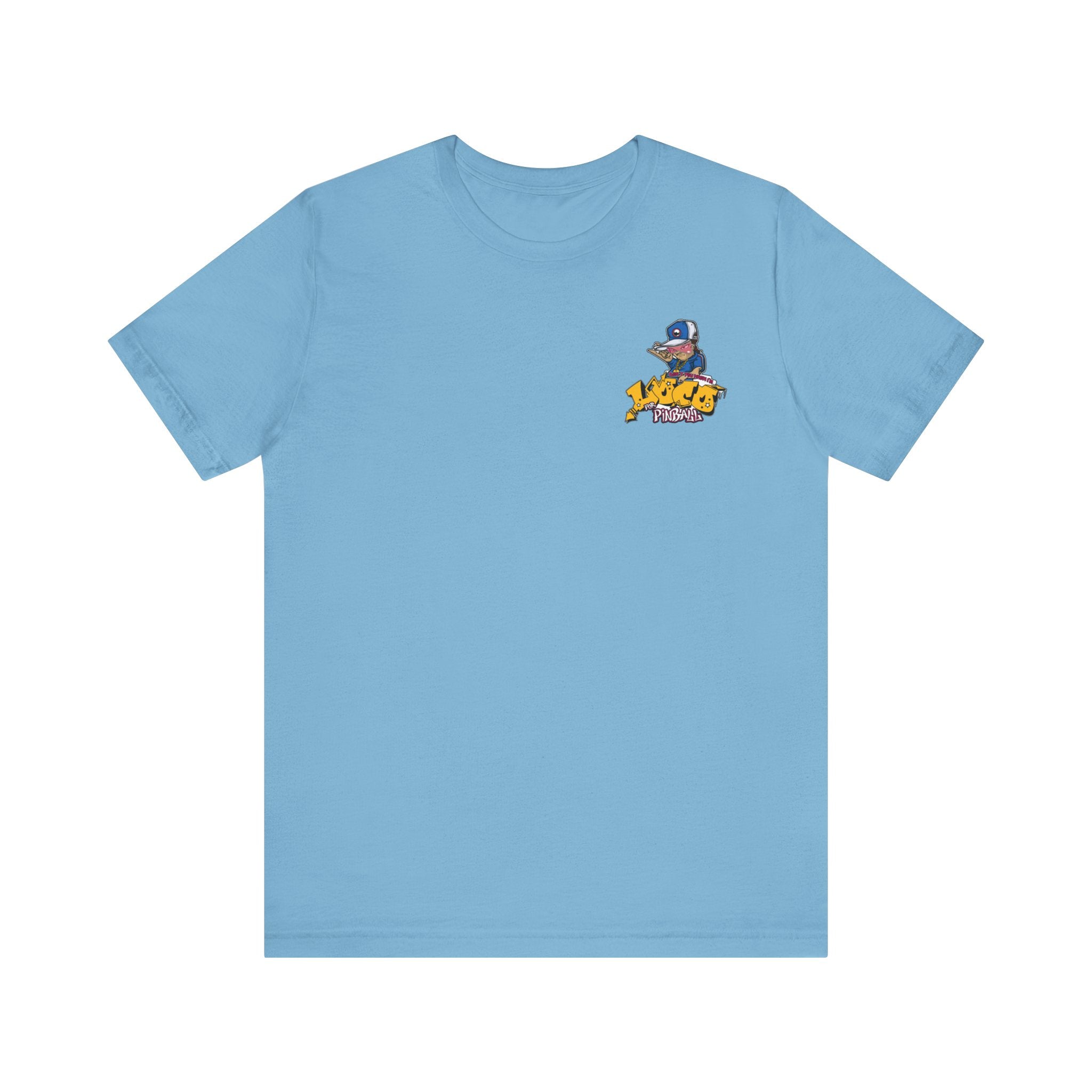 LOCO FOR PINBALL - Front & Back Print Unisex Jersey Short Sleeve Tee