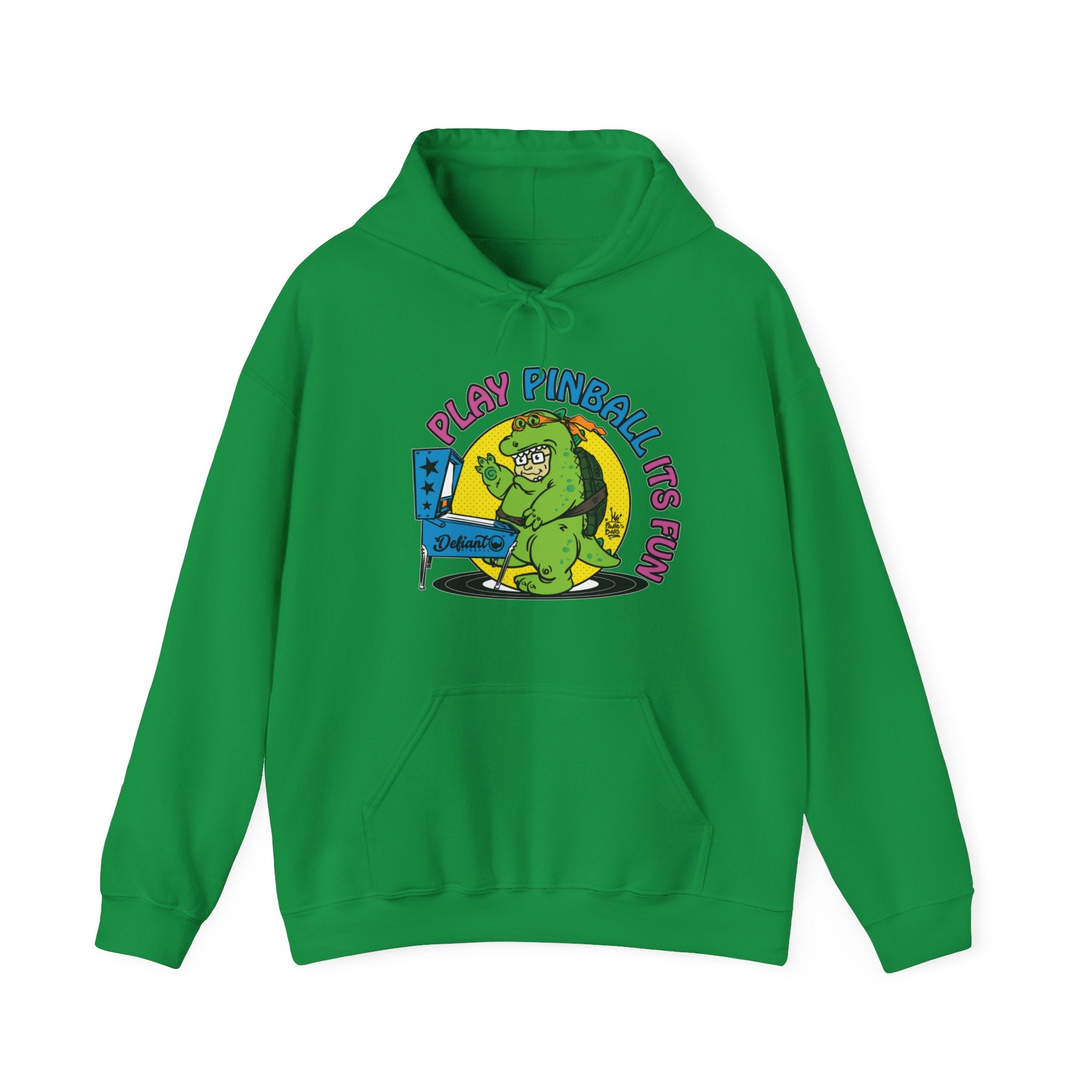 PLAY PINBALL ITS FUN -  Unisex Heavy Blend™ Hooded Sweatshirt