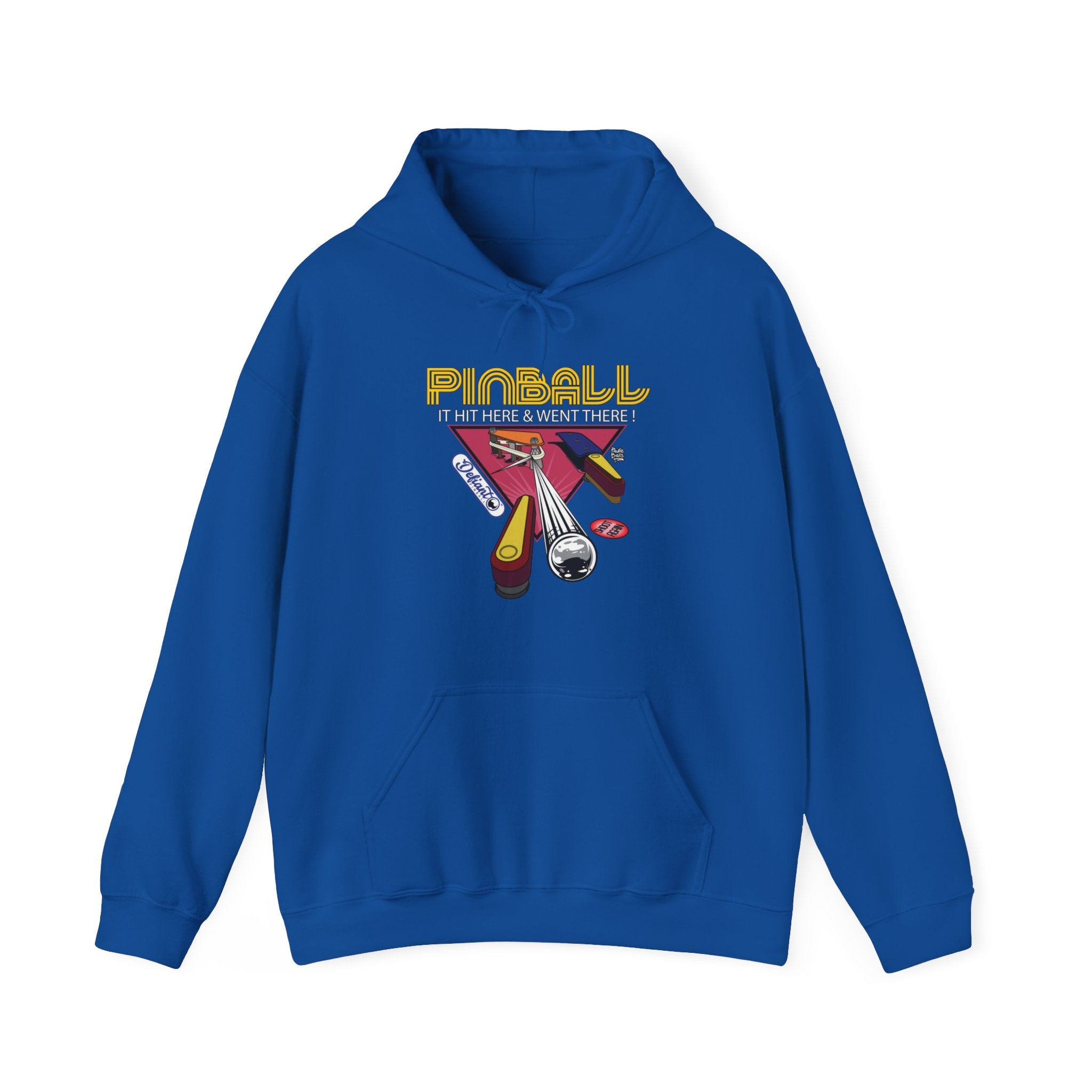 IT HIT HERE & WENT THERE - Unisex Heavy Blend™ Hooded Sweatshirt