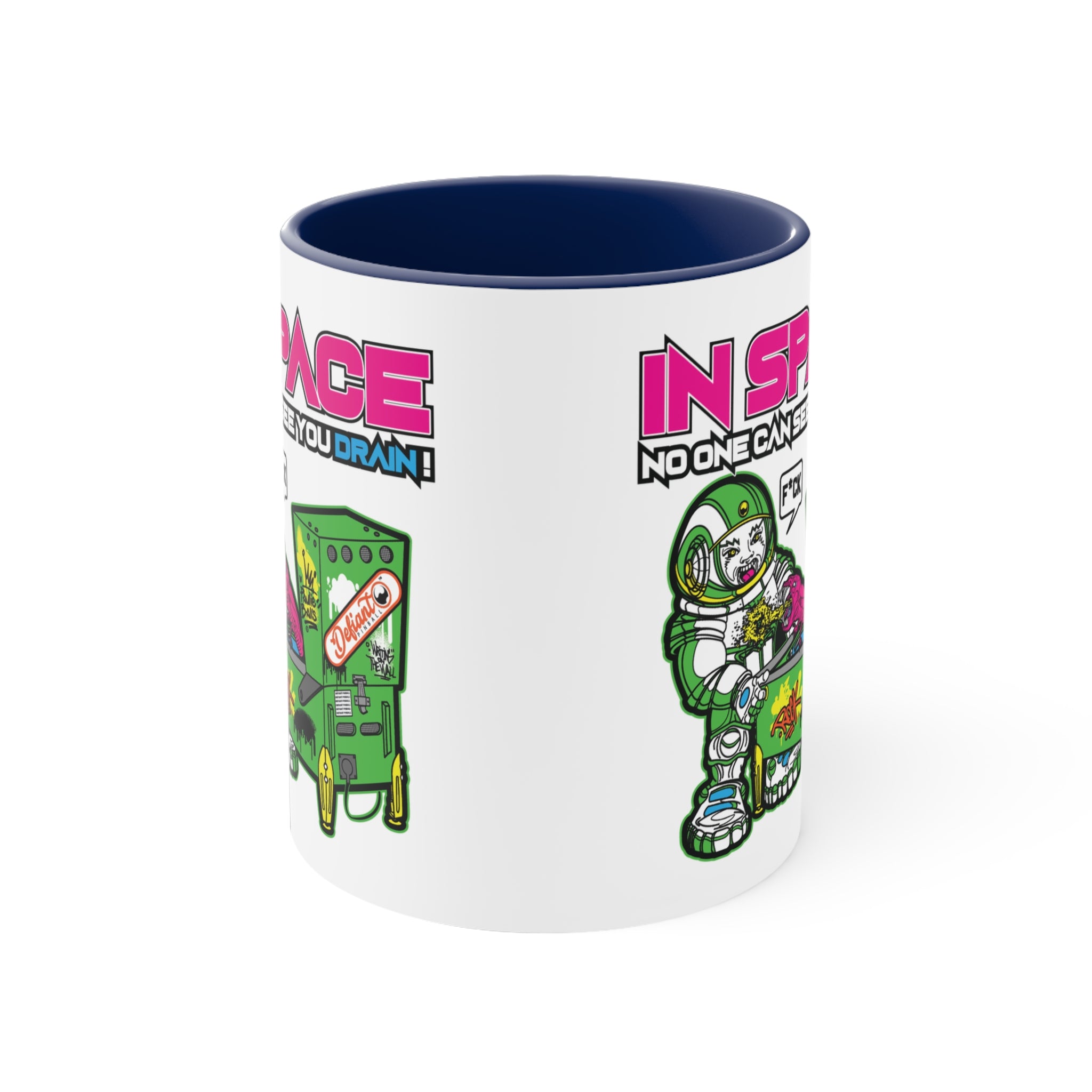 IN SPACE - Accent Coffee Mug, 11oz