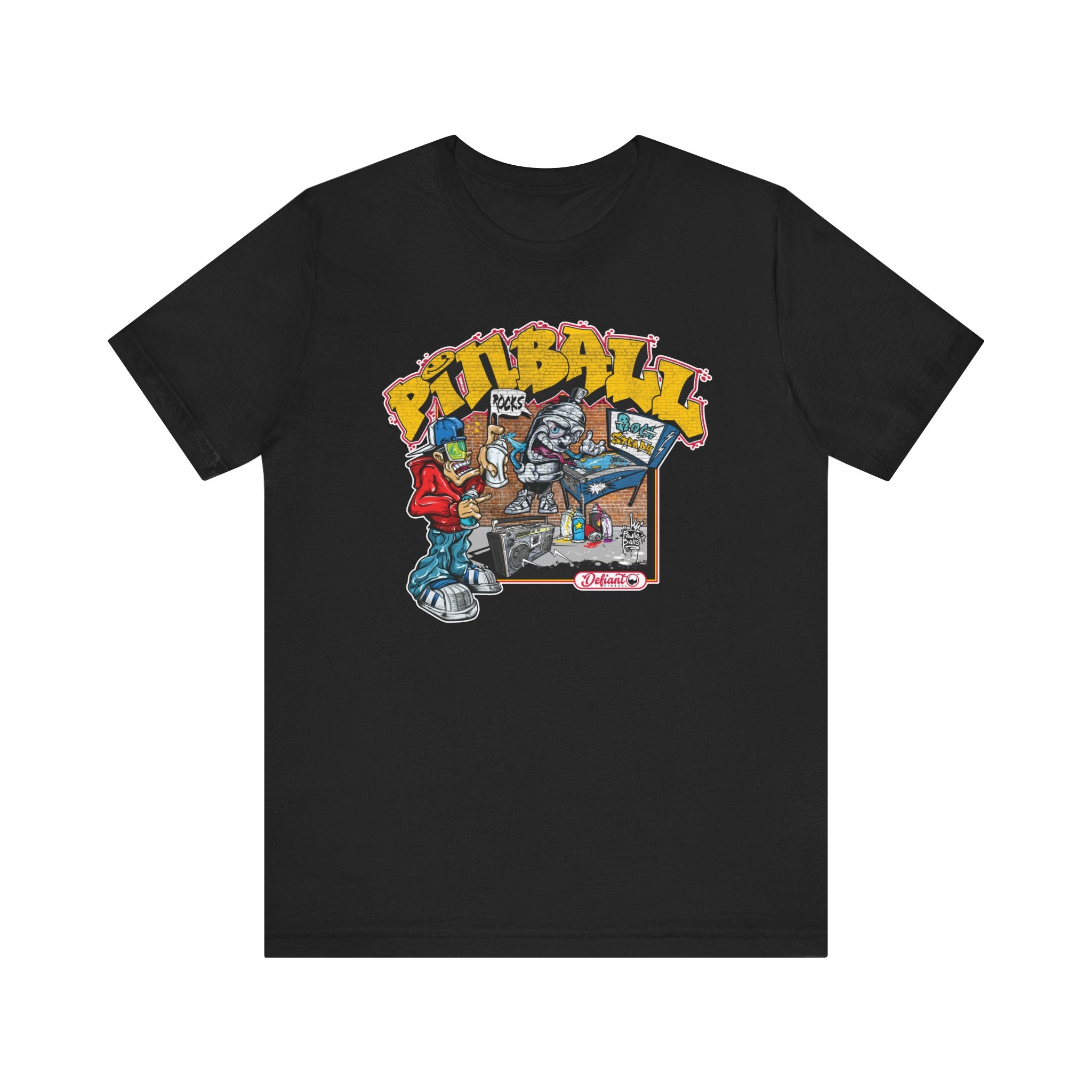 ROCK STEADY PINBALL - Unisex Jersey Short Sleeve Tee