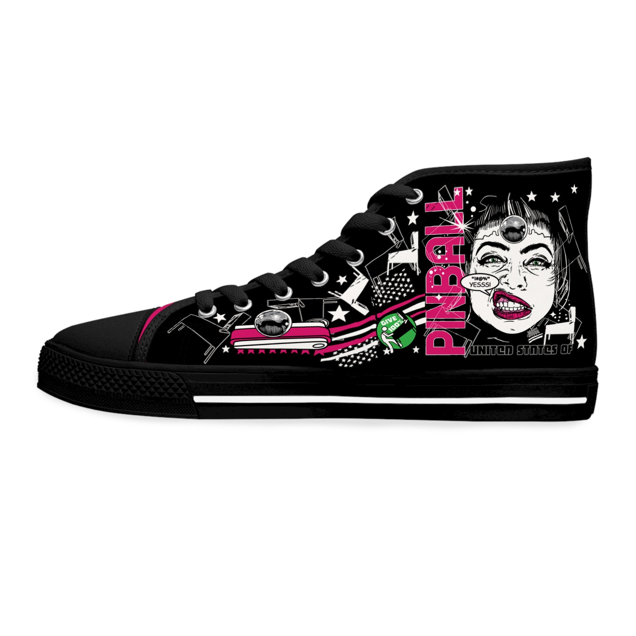 THE FACE - Women's High Top Sneakers