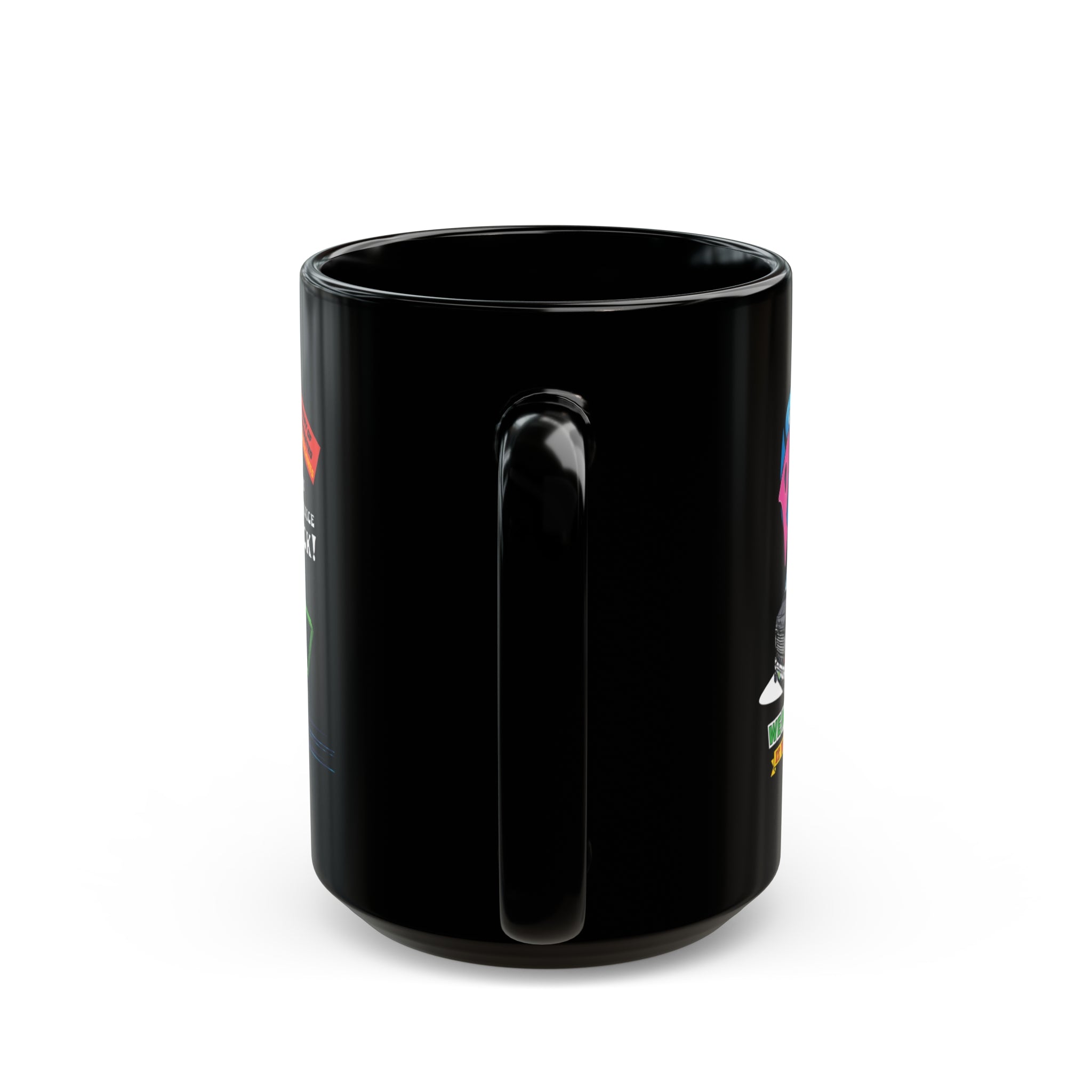 Pinball Delivery No Guarantee - Black Mug (11oz, 15oz)