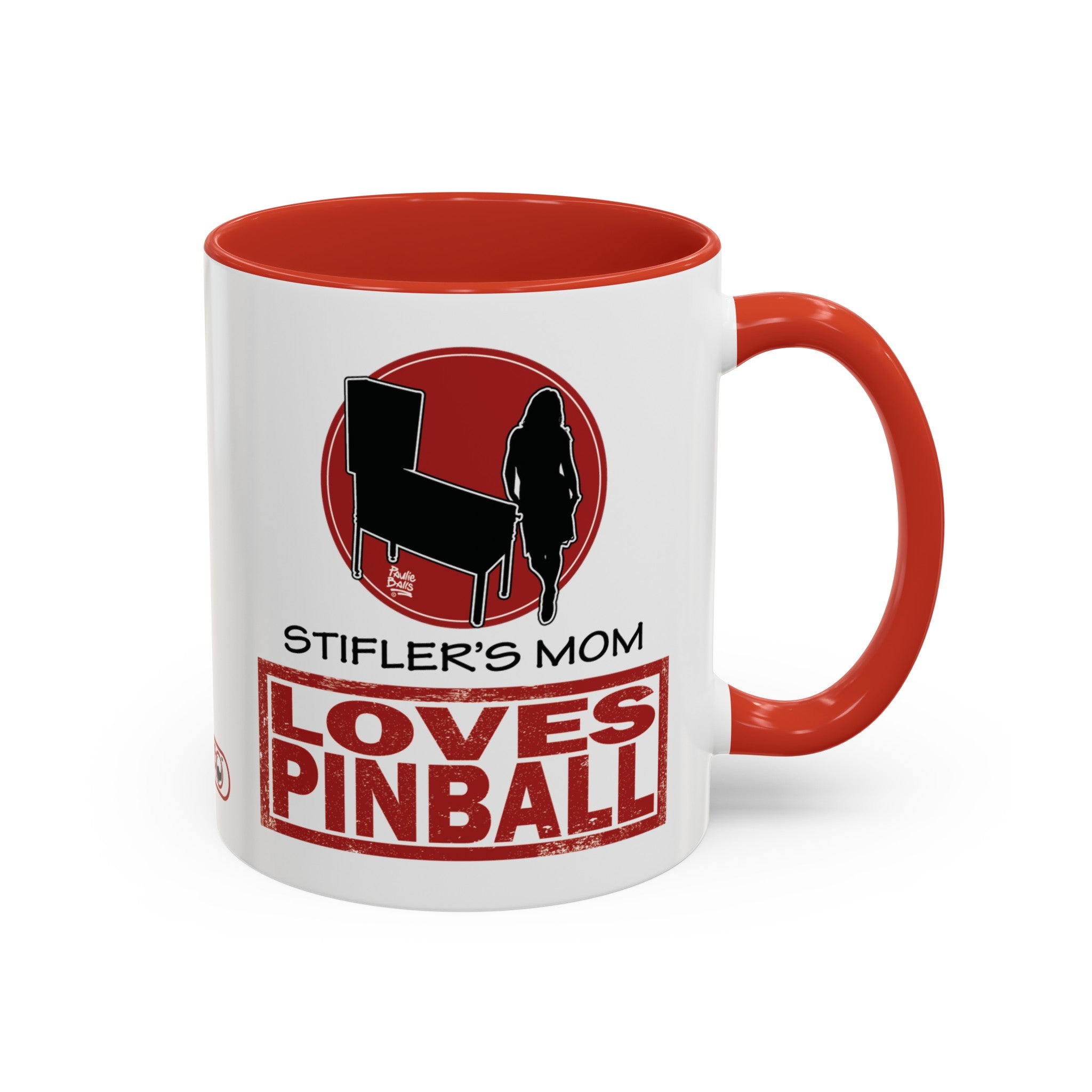 Stifler's Mom LOVES PINBALL - Accent Coffee Mug (11, 15oz)