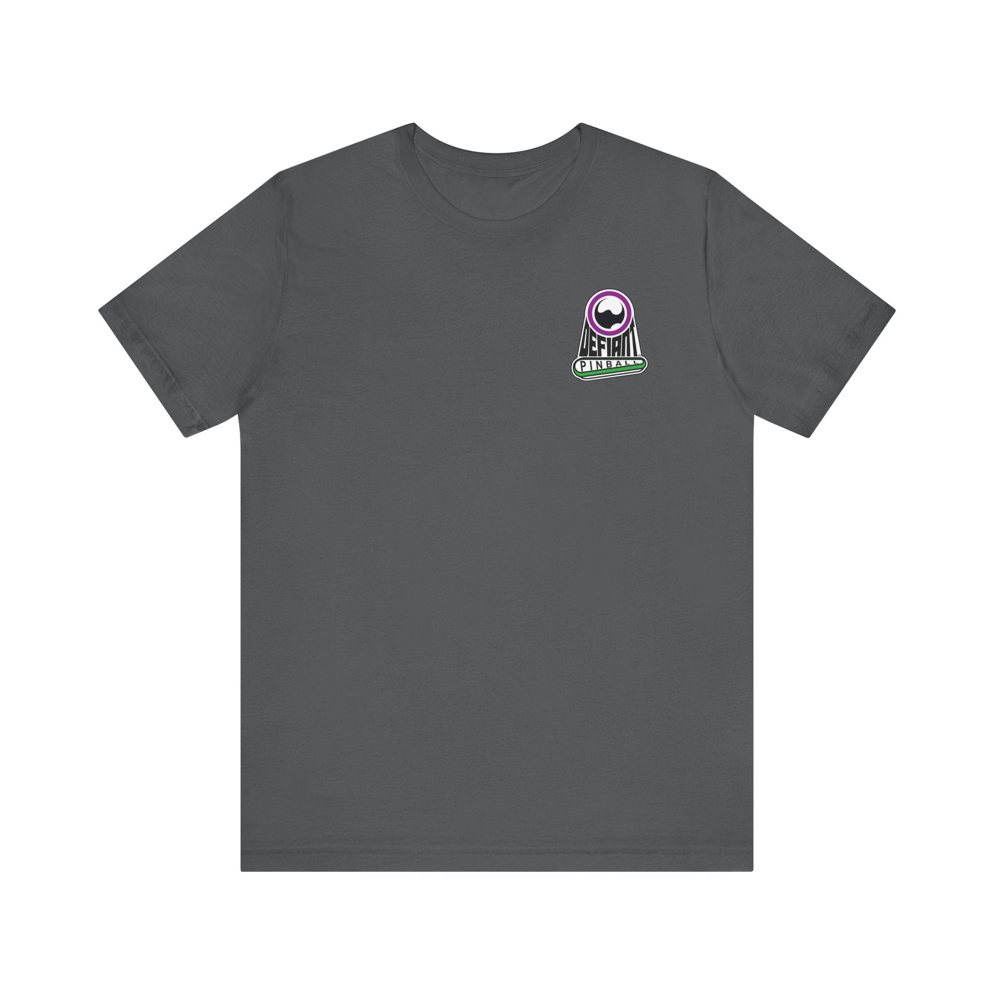 PIN - BASHER - Front & Back Print  Unisex Jersey Short Sleeve Tee