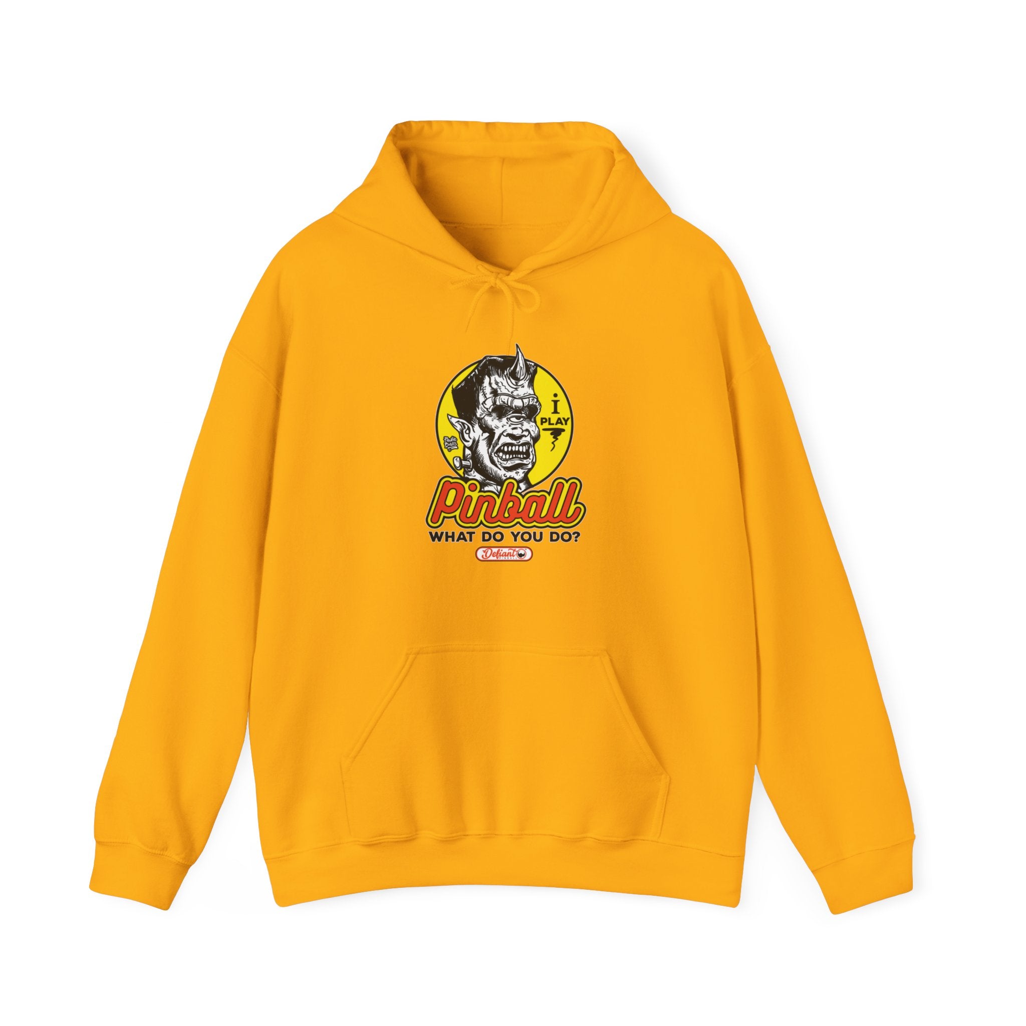 I Play Pinball What Do You Do? - Unisex Heavy Blend™ Hooded Sweatshirt