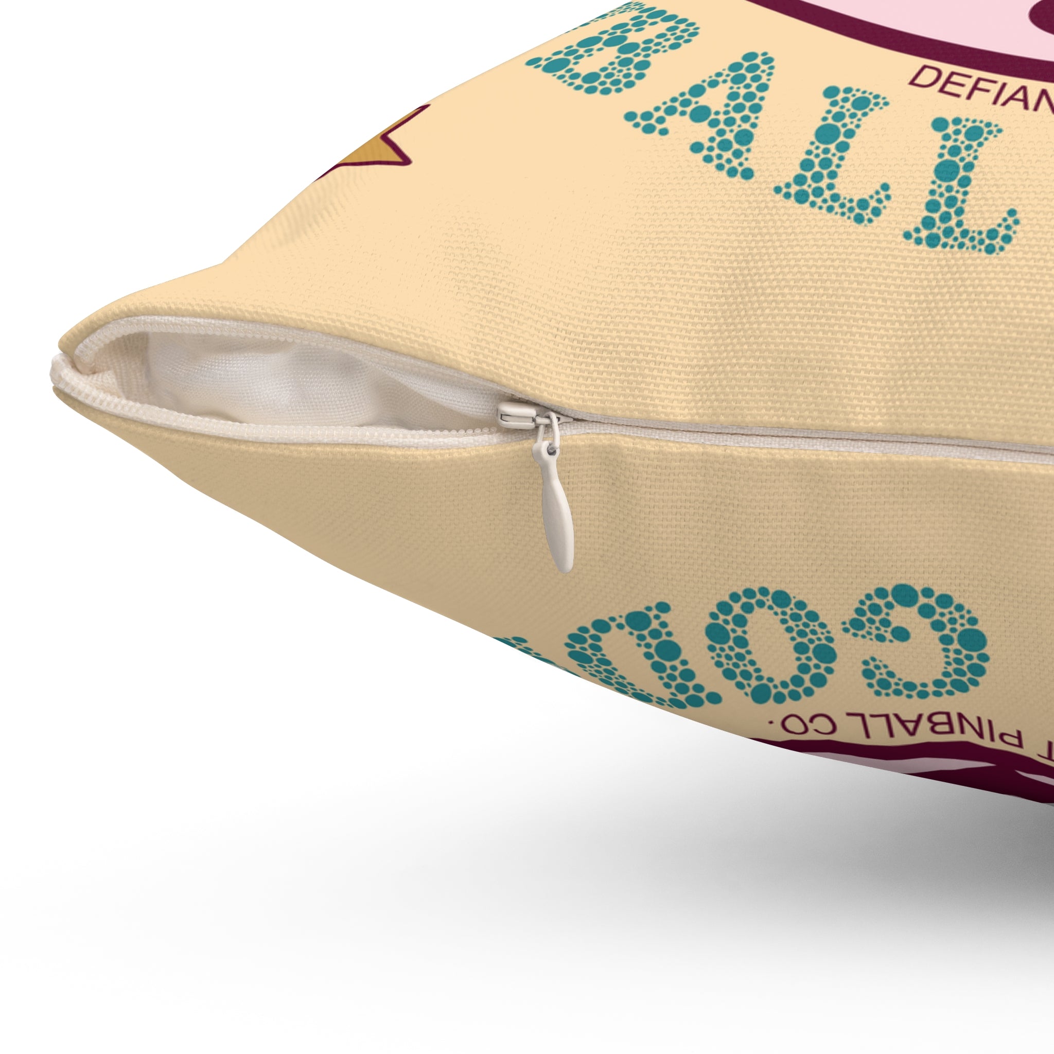 PINBALL GODDESS - Spun Polyester Square Pillow