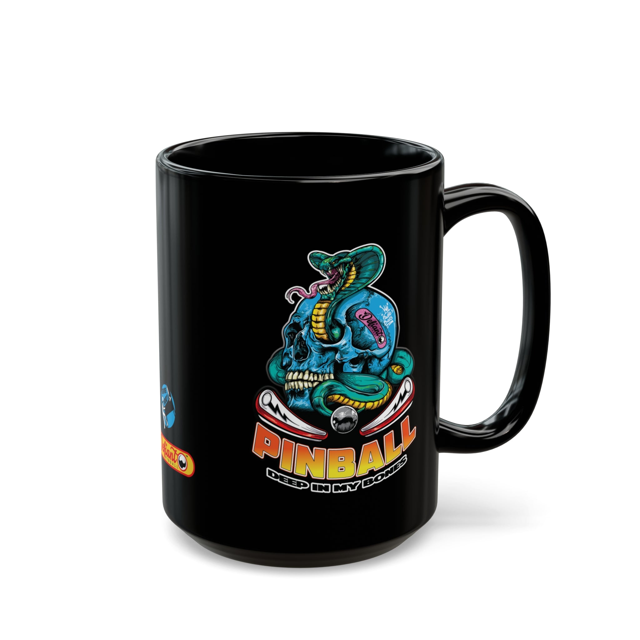 DEEP BONES - Black Mug (11oz, 15oz)