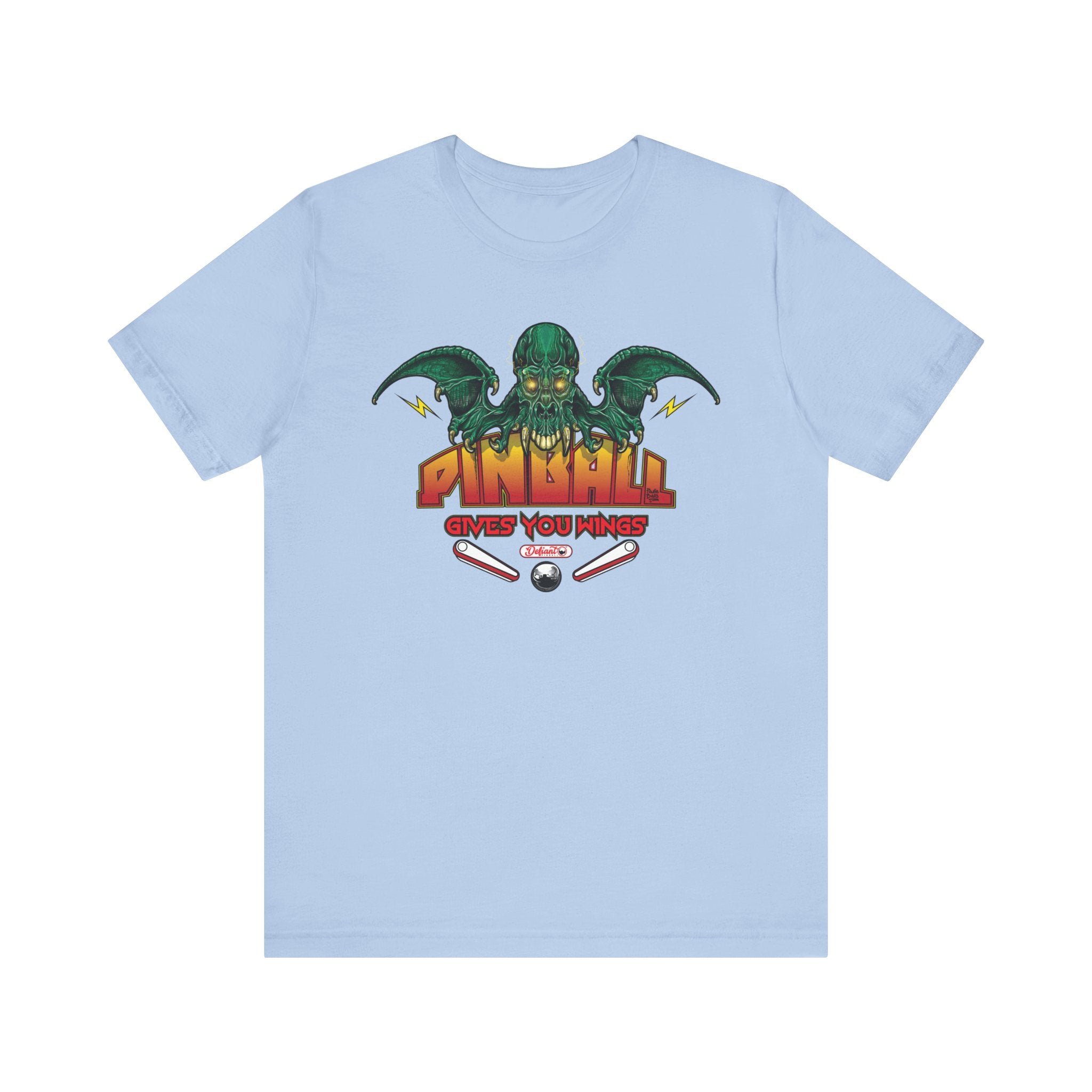 PINBALL GIVES YOU WINGS - Unisex Jersey Short Sleeve Tee