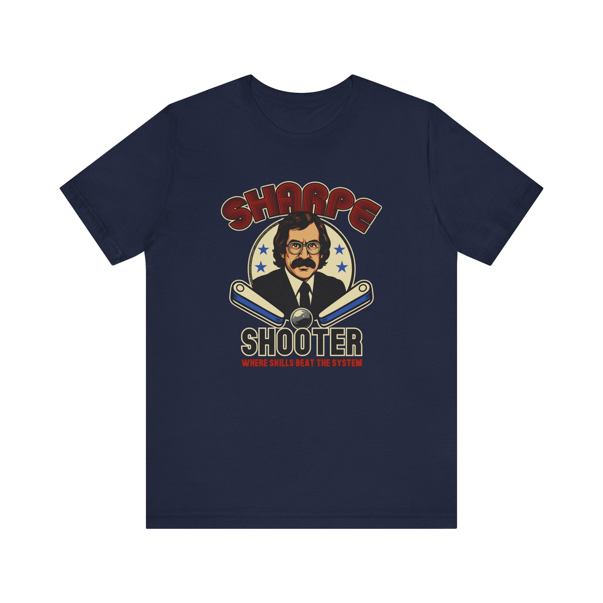 SHARPE SHOOTER - Where Skills Beat the System - Unisex Jersey Short Sleeve Tee